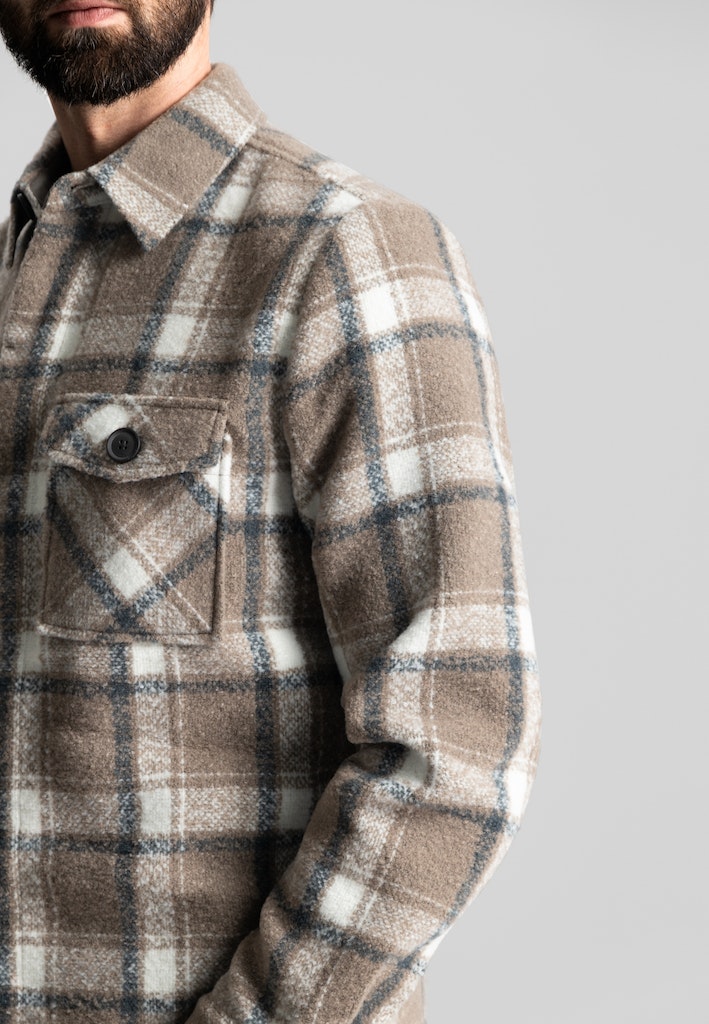 Dstrezzed Winterjack Bruin DS_Teppe Overshirt 150034/265