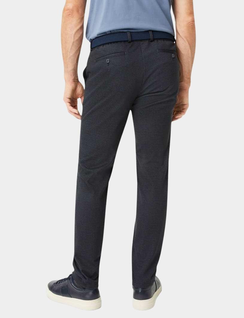 Eurex by Brax Katoenen Broek Blauw THORE 55-5248 05232720/23