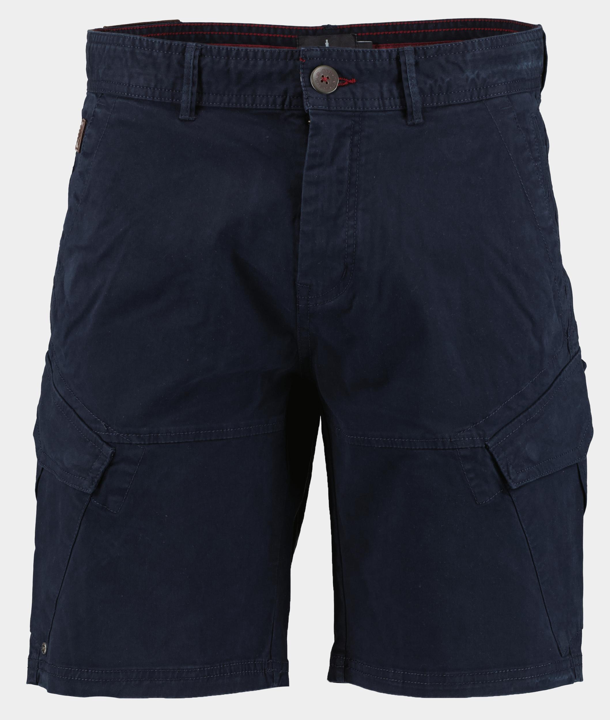 Donders 1860 Korte Broek Blauw Bermuda 76970/799