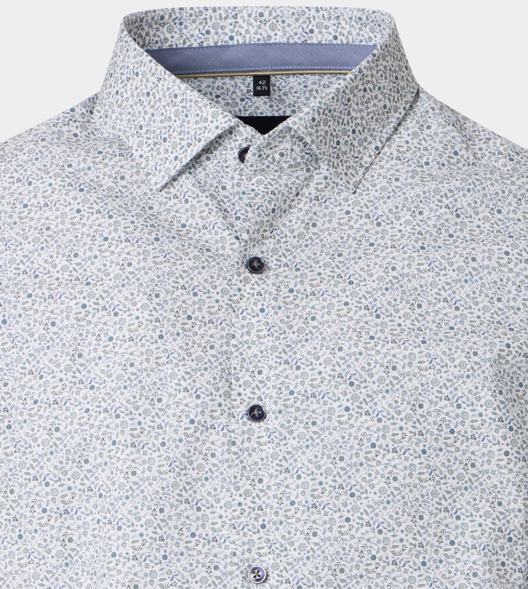 Venti Business hemd lange mouw Groen U.B.D. Modern Fit 154411500/300