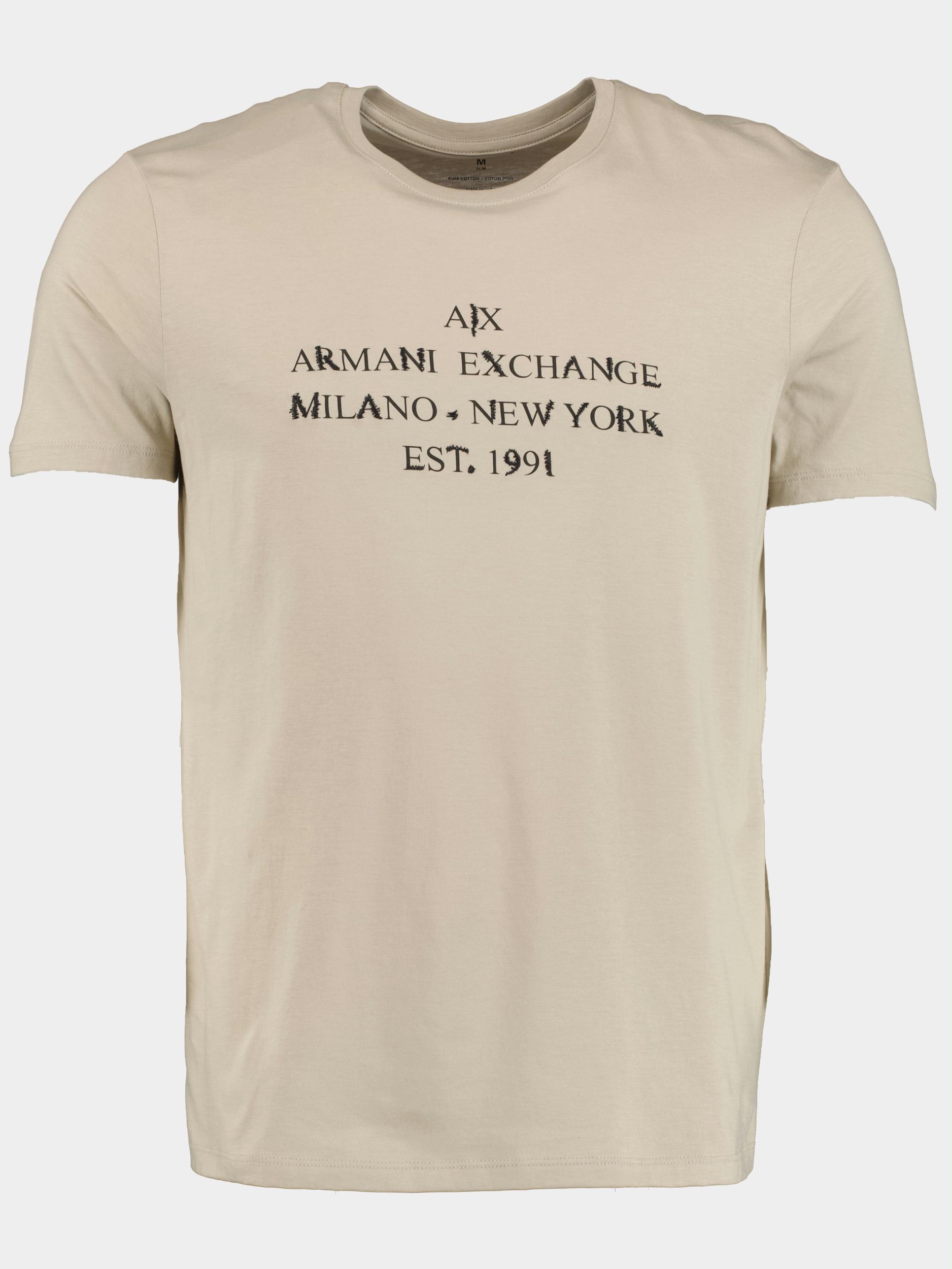 Armani Exchange T-shirt korte mouw Beige  3RZTBD.ZJA5Z/1940