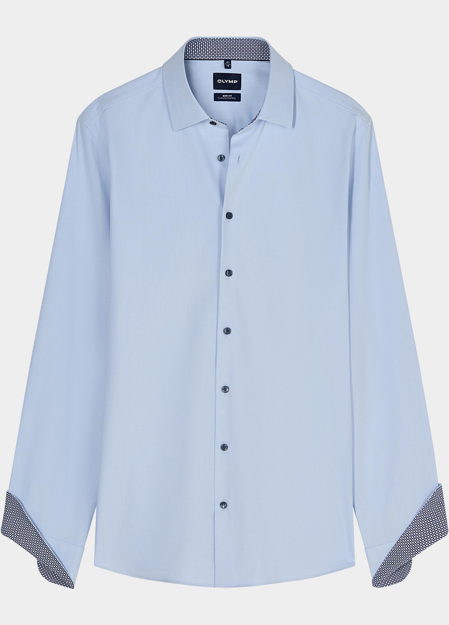 Olymp Zakelijk overhemd heren Blauw Level 5 CC bf D.2115 211624/11