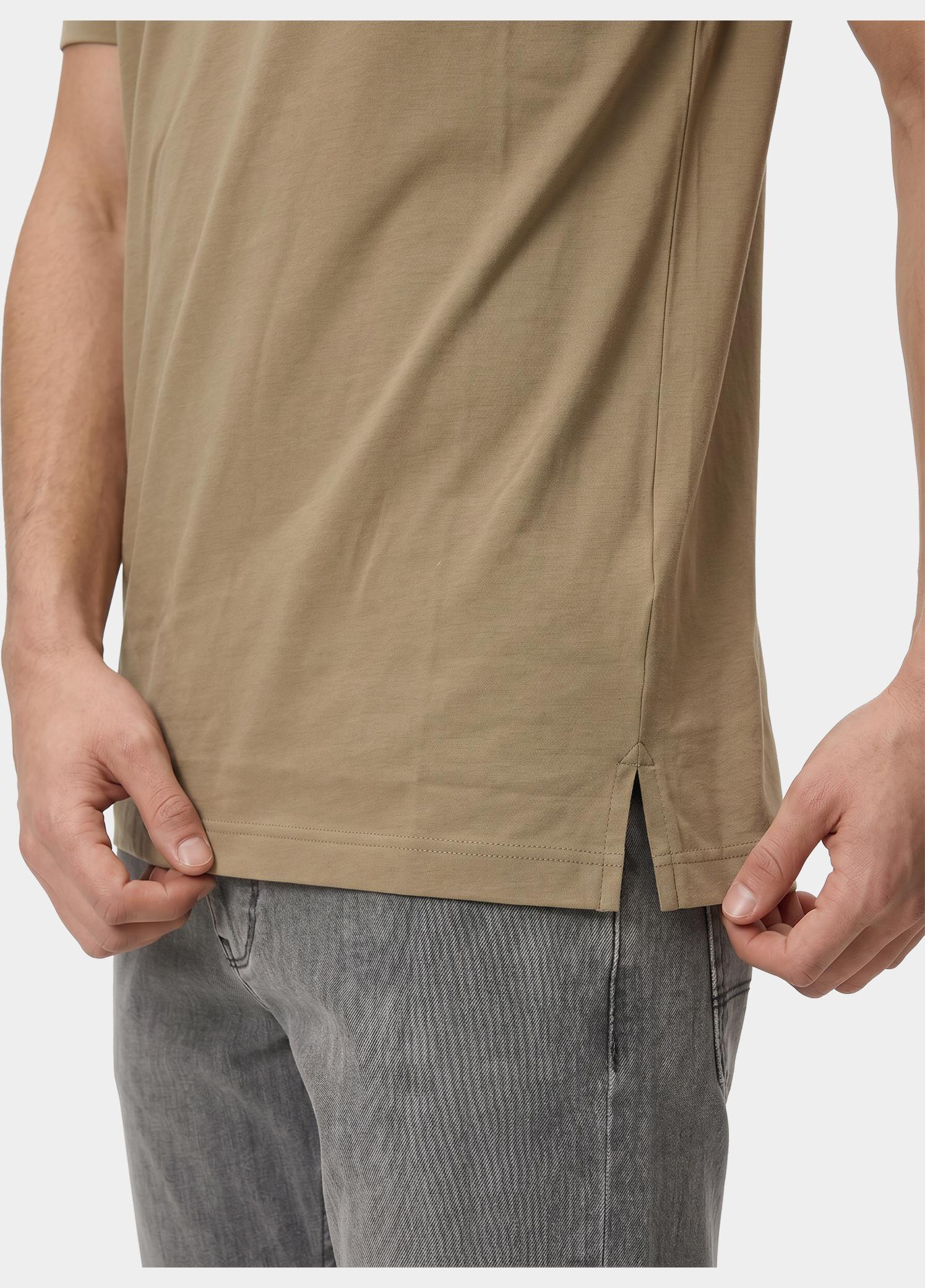 BOSS Black T-shirt heren Beige Thompson 01 10241525 01 50468347/252