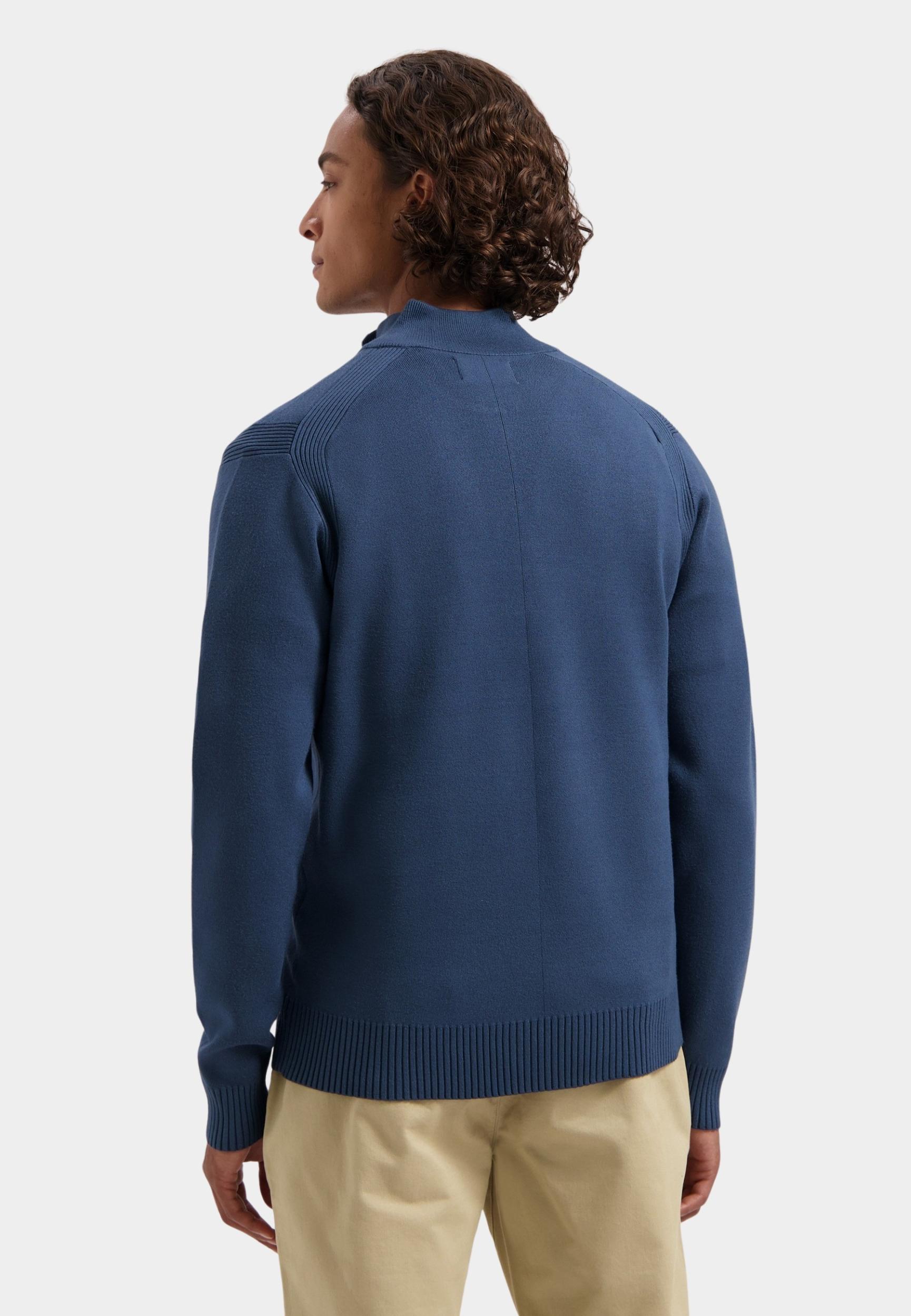 Dstrezzed Pullover Blauw Fell Skipper 405602-AW24/694