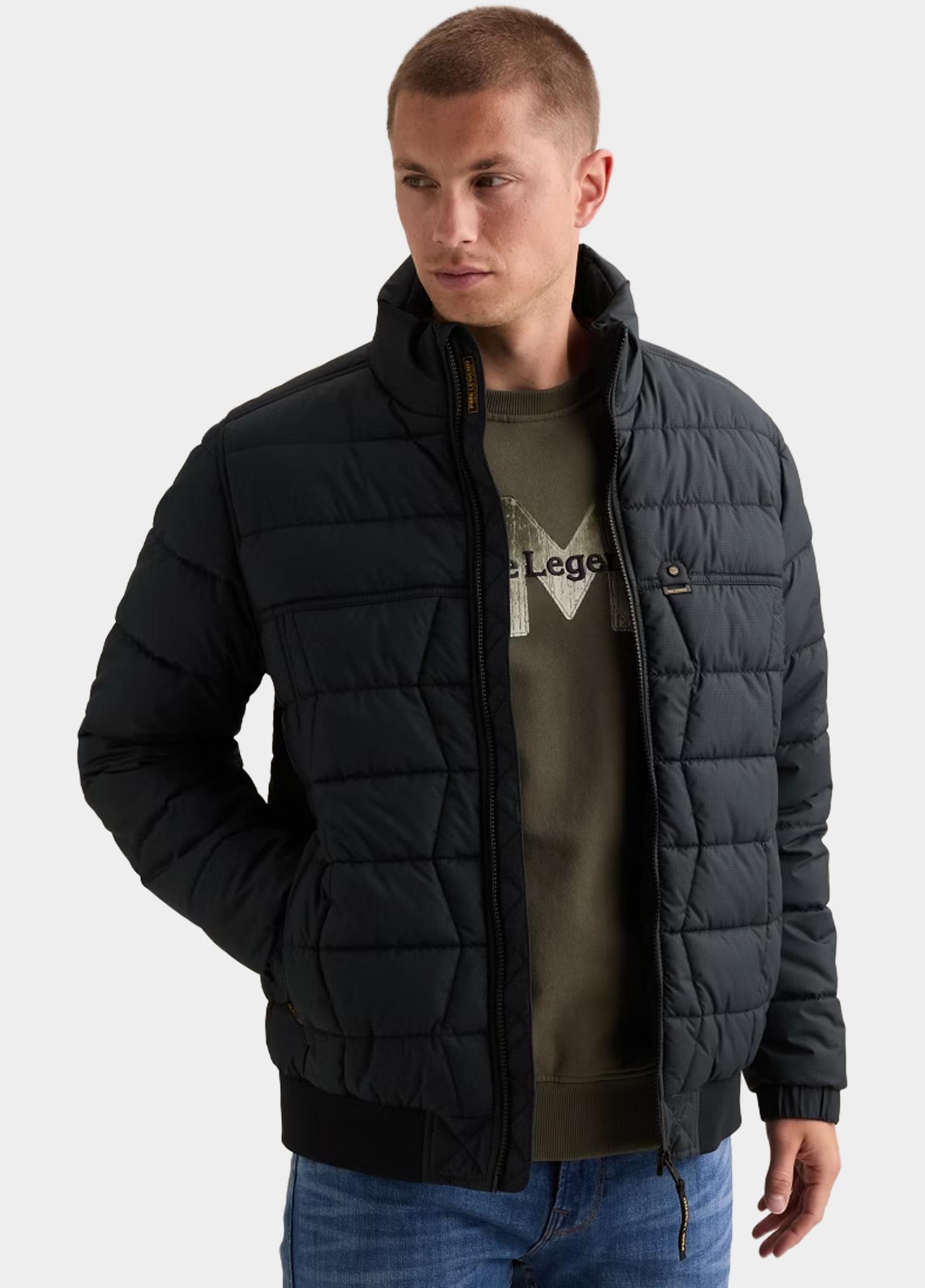 PME Legend Winterjas heren Blauw Flight jacket EXPEDITOR Brigh PJA2608114/5281