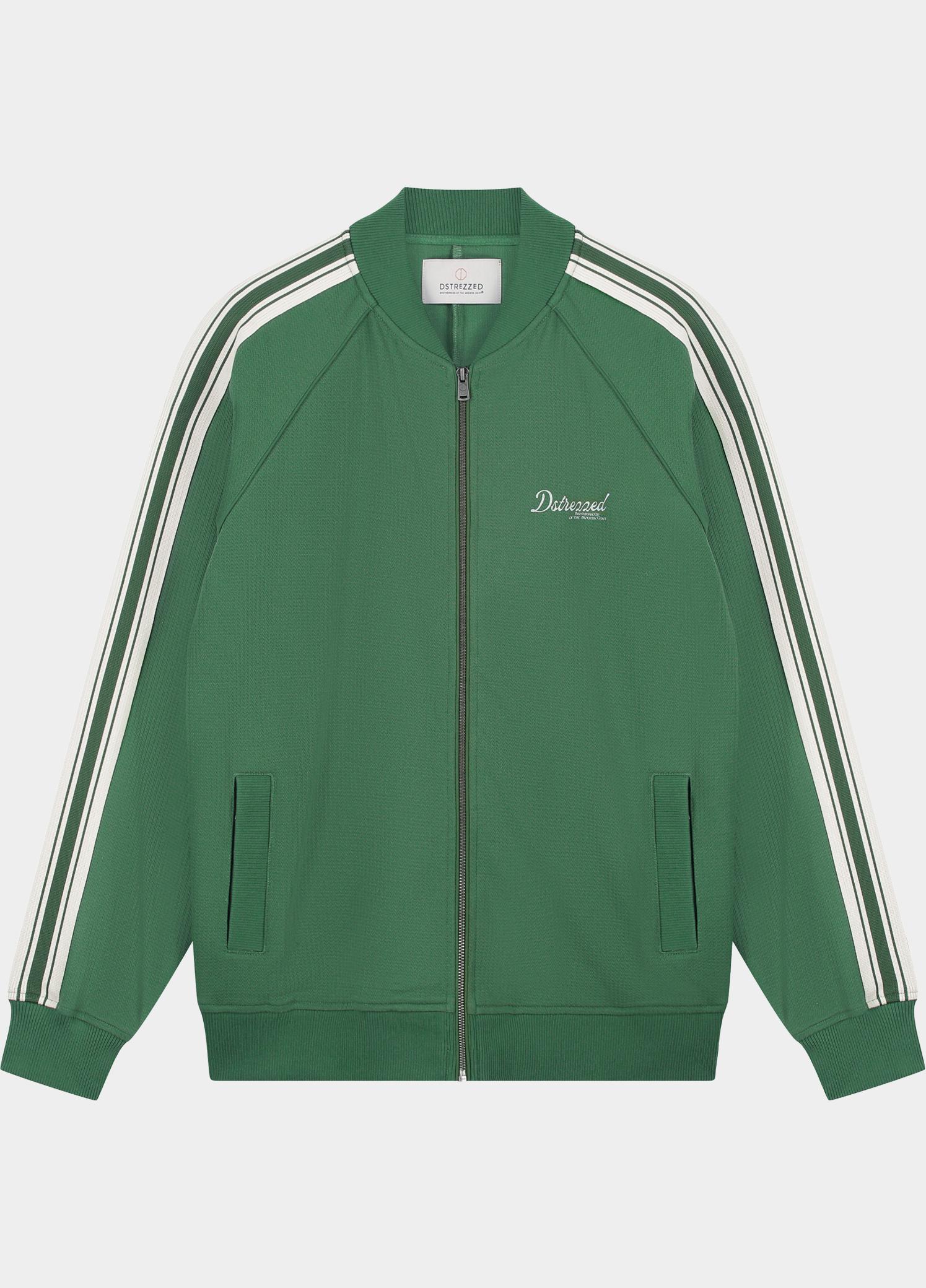 Dstrezzed sweatvest heren Groen Kjel 211866/568