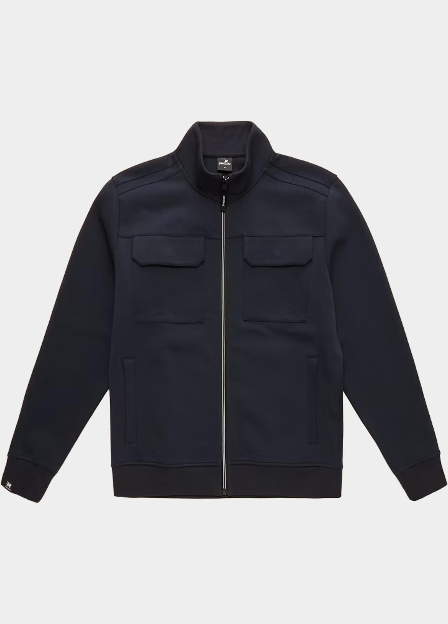 Vanguard Vest heren Blauw Zip jacket interlock sweat VSW2608402/5073