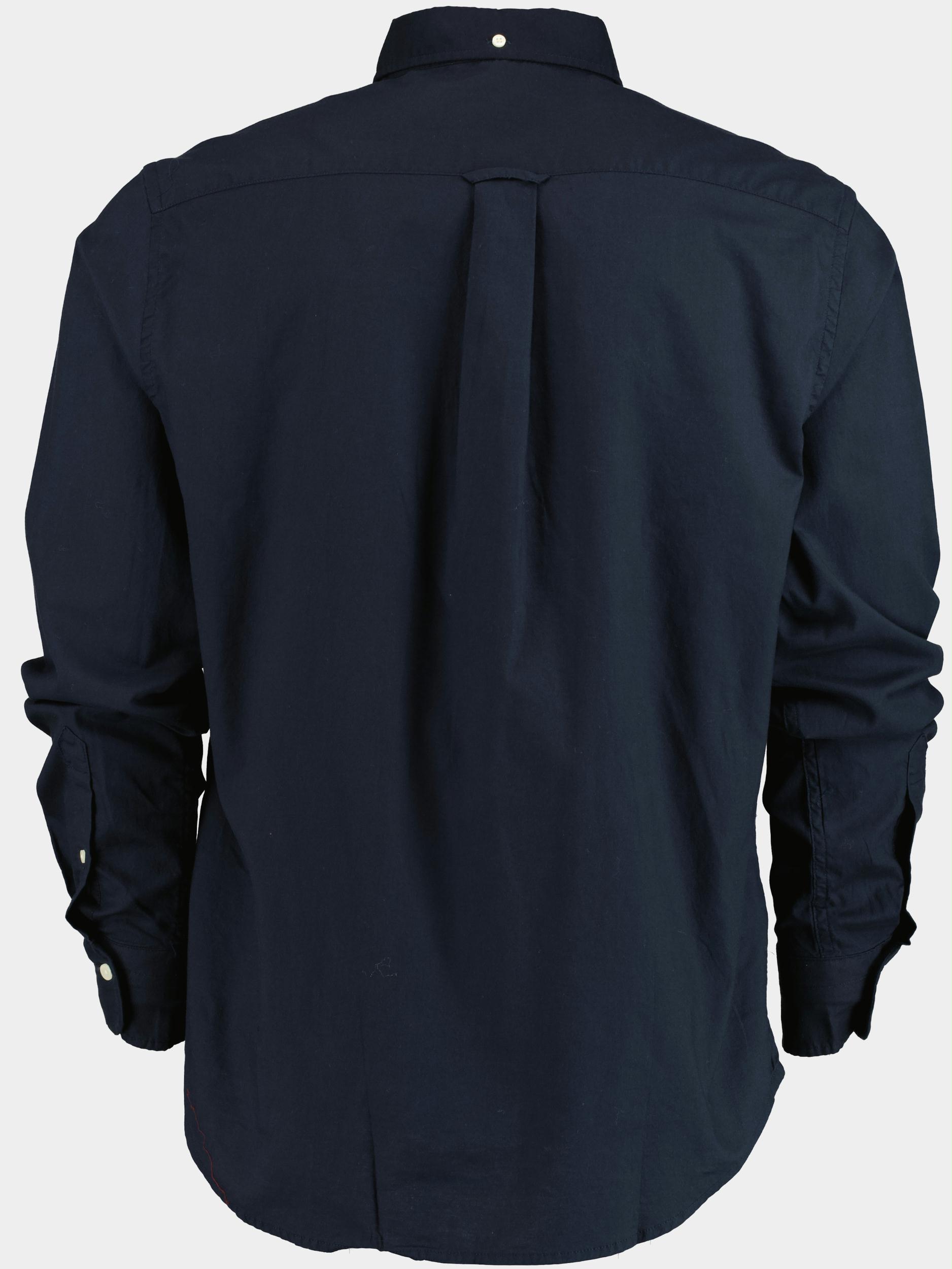 Gant Casual hemd lange mouw Blauw D1. Reg UT Twill Shirt 3220058/433