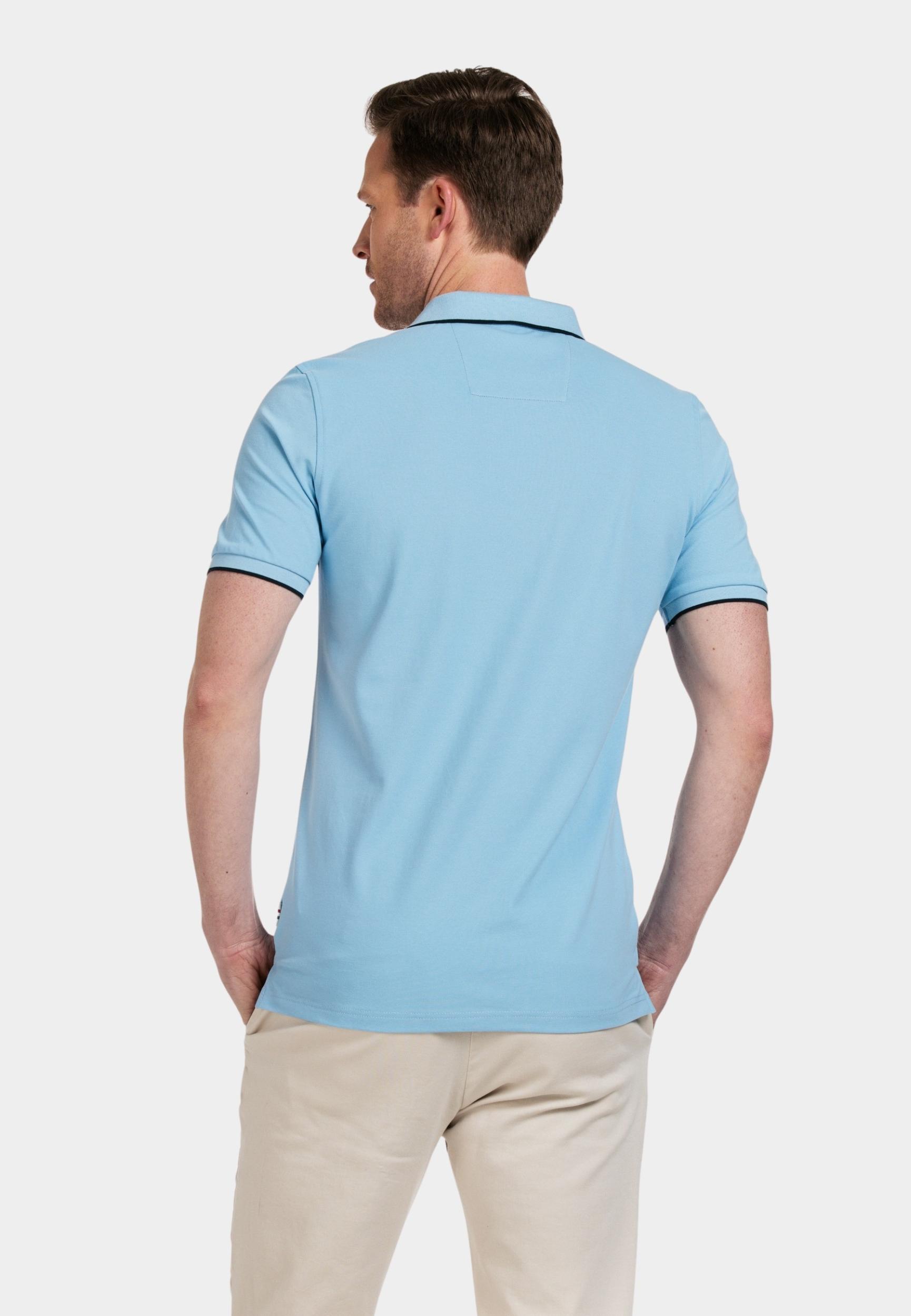 Giordano Polo korte mouw Blauw Nico short sleeve signature p 516587/63