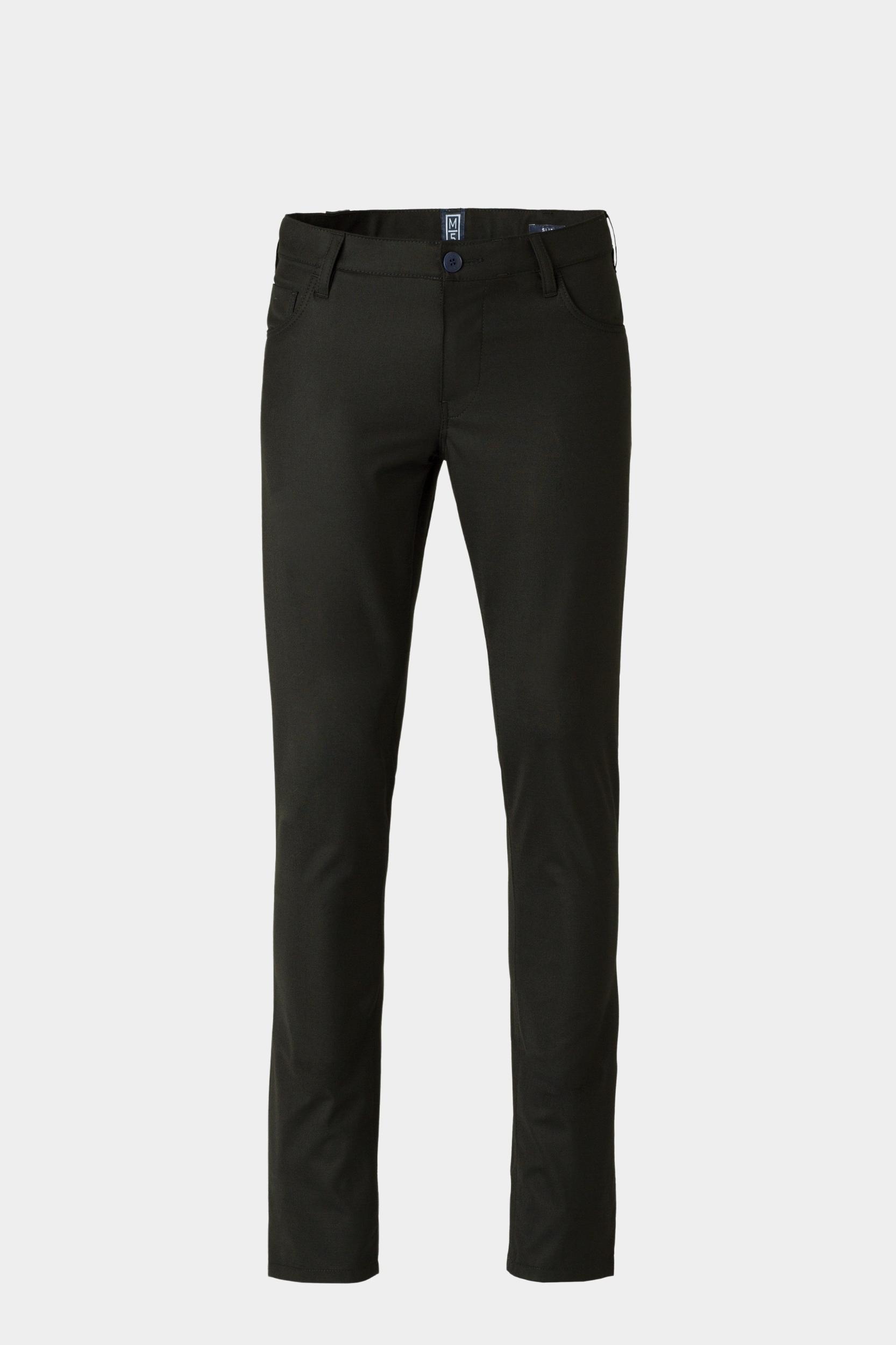 Meyer Wollen Pantalon Zwart M|5 SLIM Art.9-6160 3619616000/09