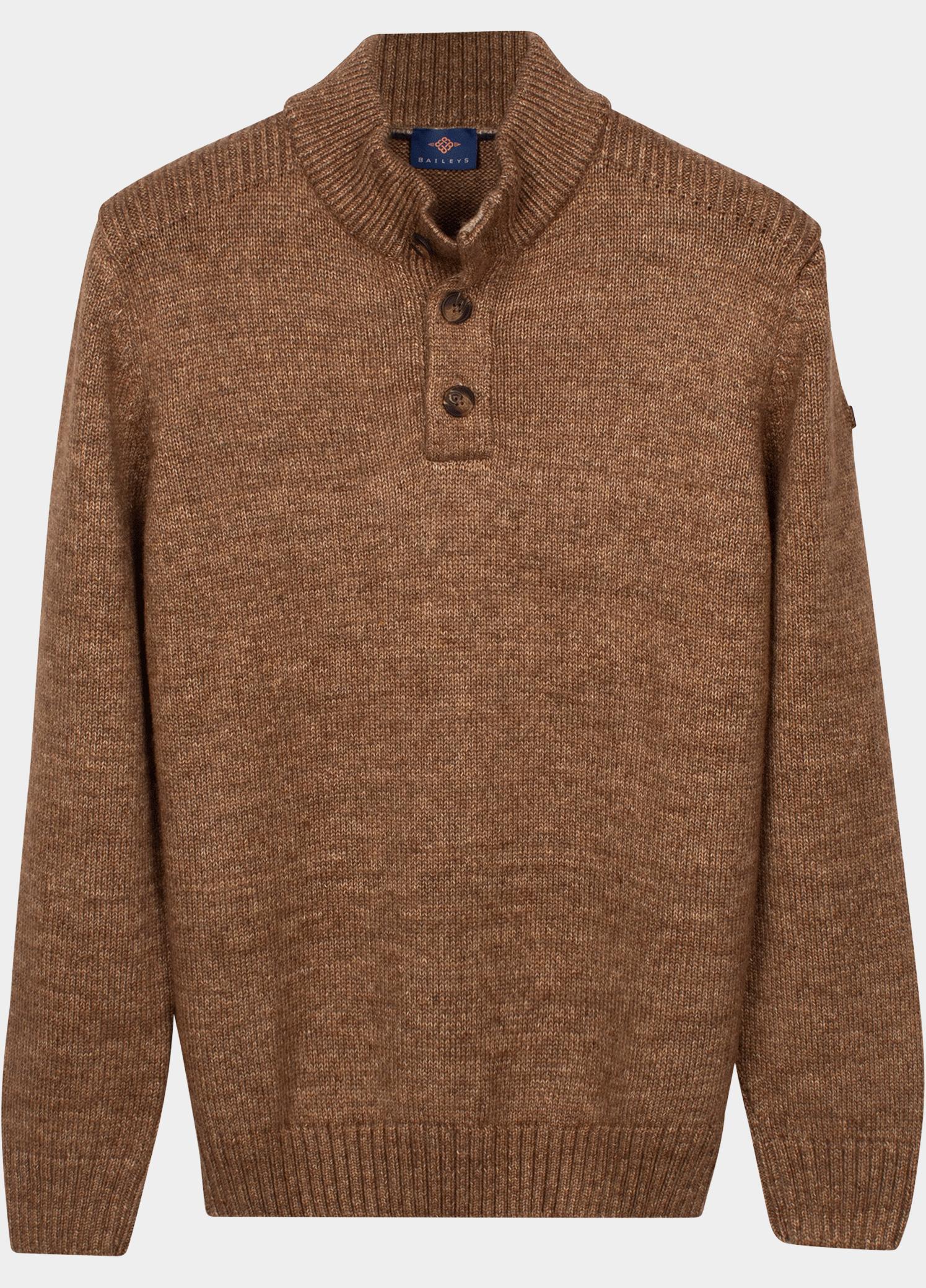 Baileys Half Zip Beige Buttons  5gg 628459/842