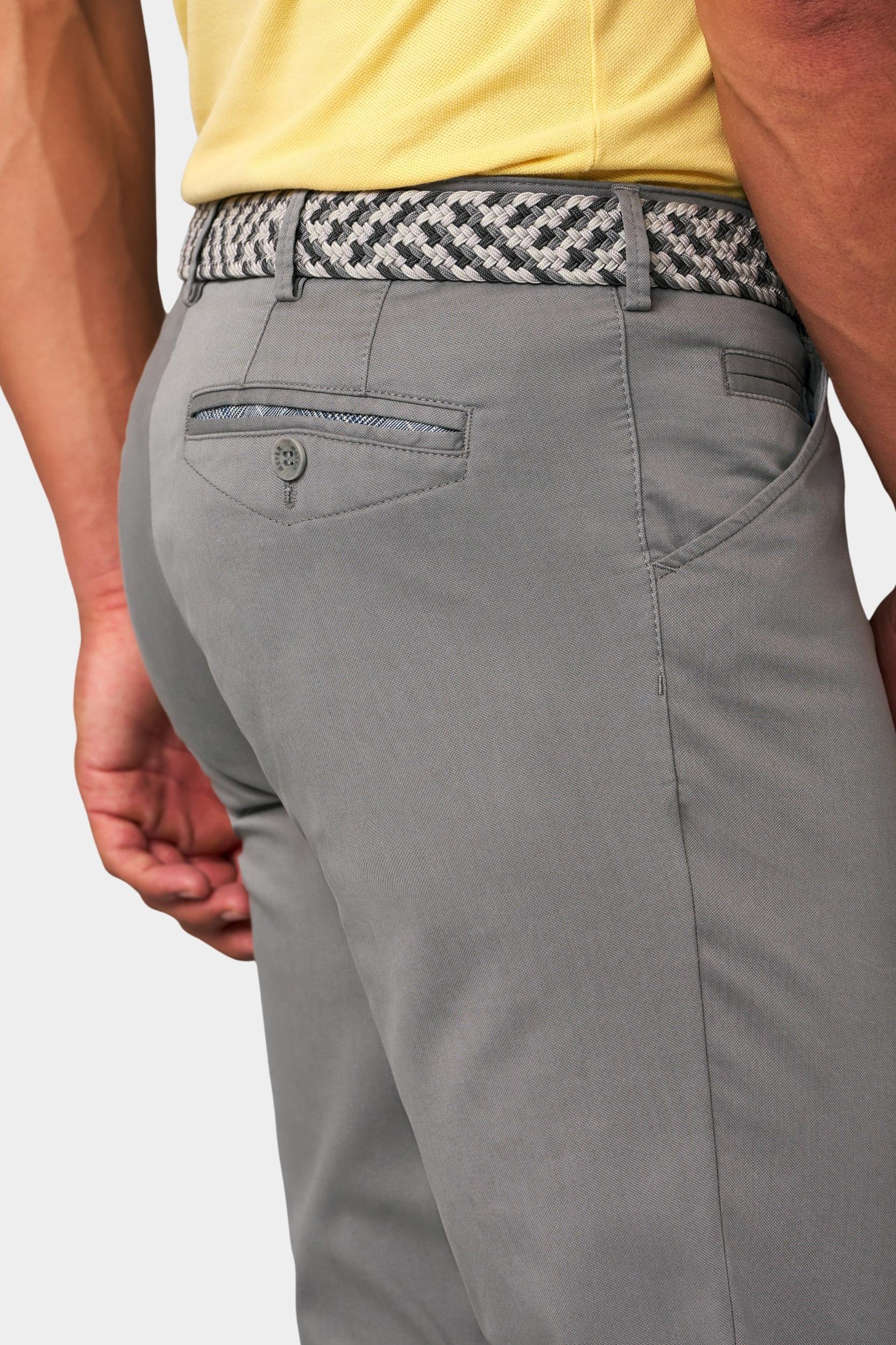 Meyer Katoenen Broek Grijs CHICAGO Art.1-5060 3321506000/06
