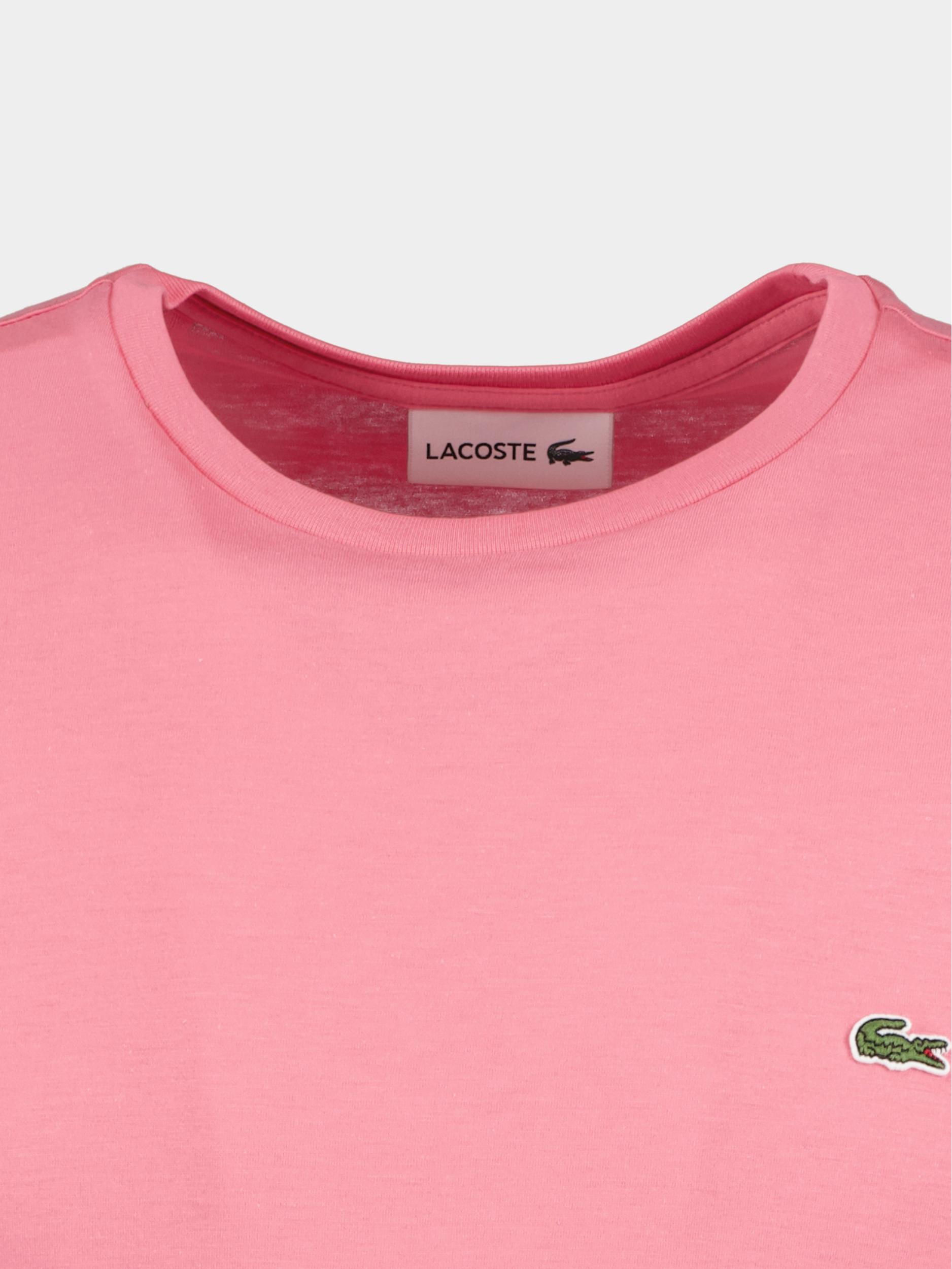 Lacoste T-shirt korte mouw Roze  TH6709/2R3