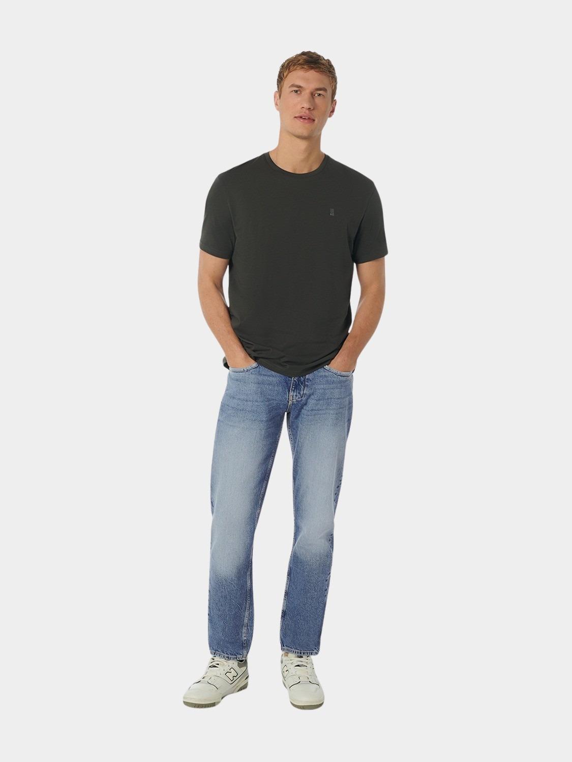 No Excess 5-Pocket Jeans Blauw Denim, Relaxed Fit 715, Stone N715D25N/228