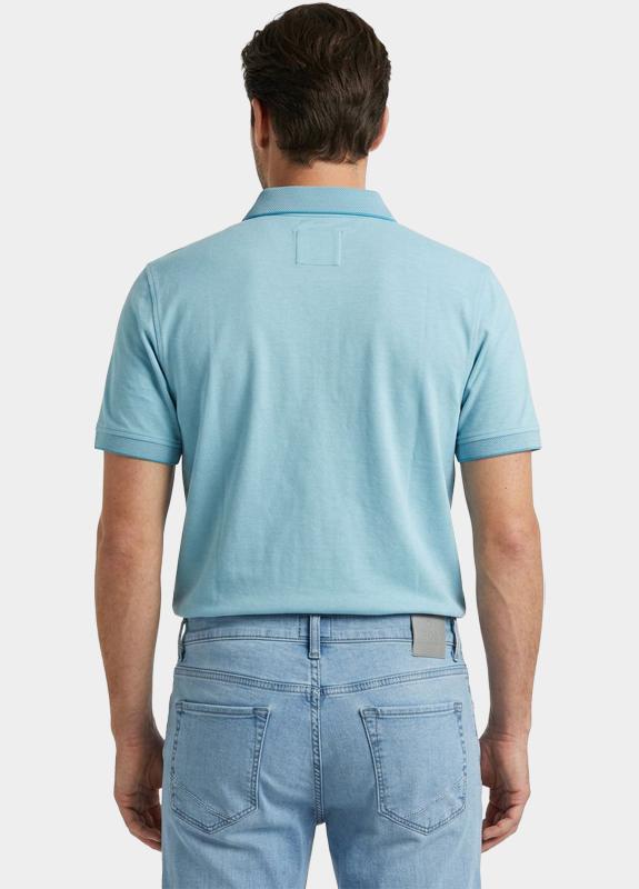 Bos Polo heren Blauw Easy Care 214008484/643 Pool