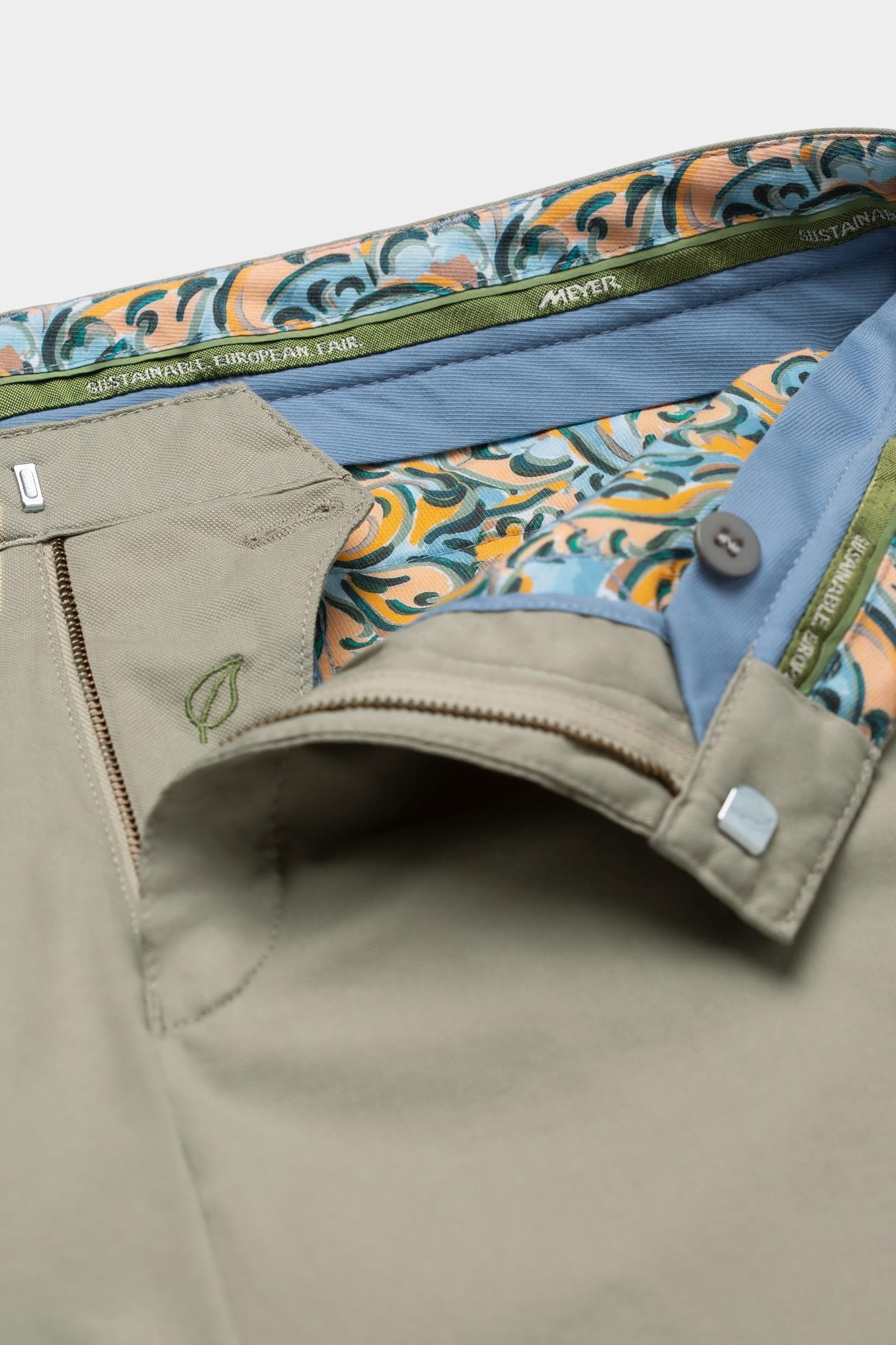 Meyer Katoenen Broek Groen CHICAGO Art.1-5060 3321506000/24