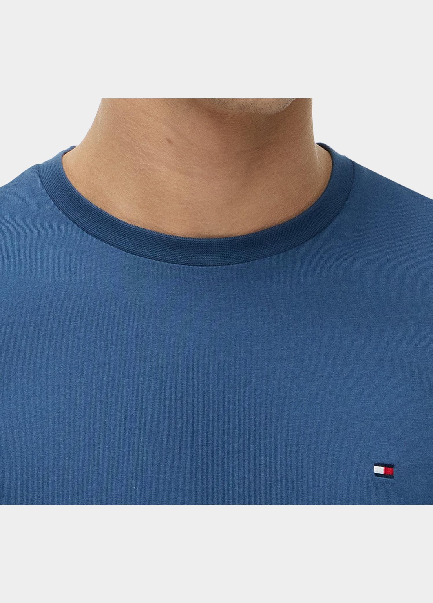 Tommy Hilfiger T-shirt heren Blauw ESS SEASONAL REG FIT SOLID TE MW0MW39995/DBZ