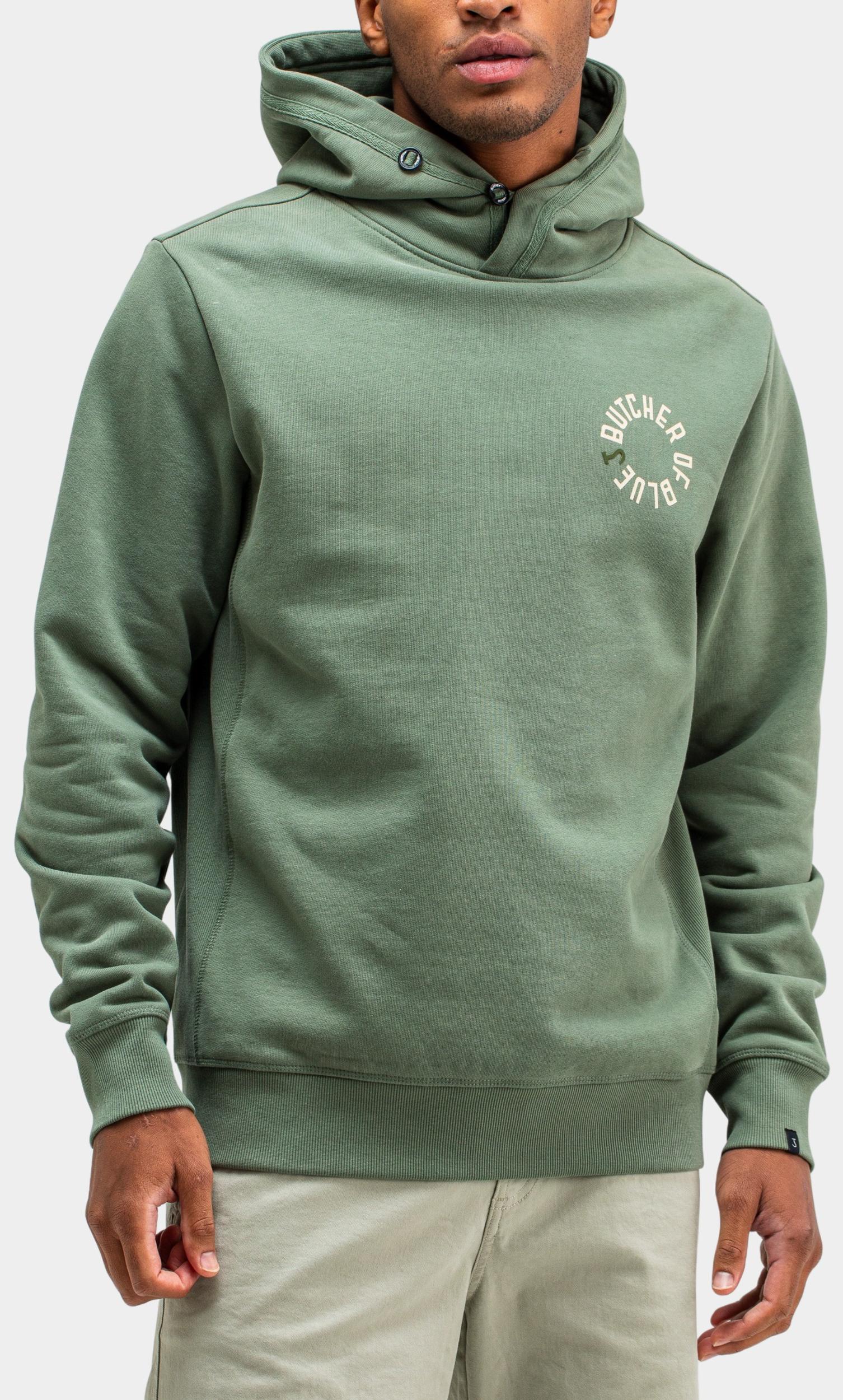 Butcher of Blue Sweater Groen Army Circle Hdd M2513005/792