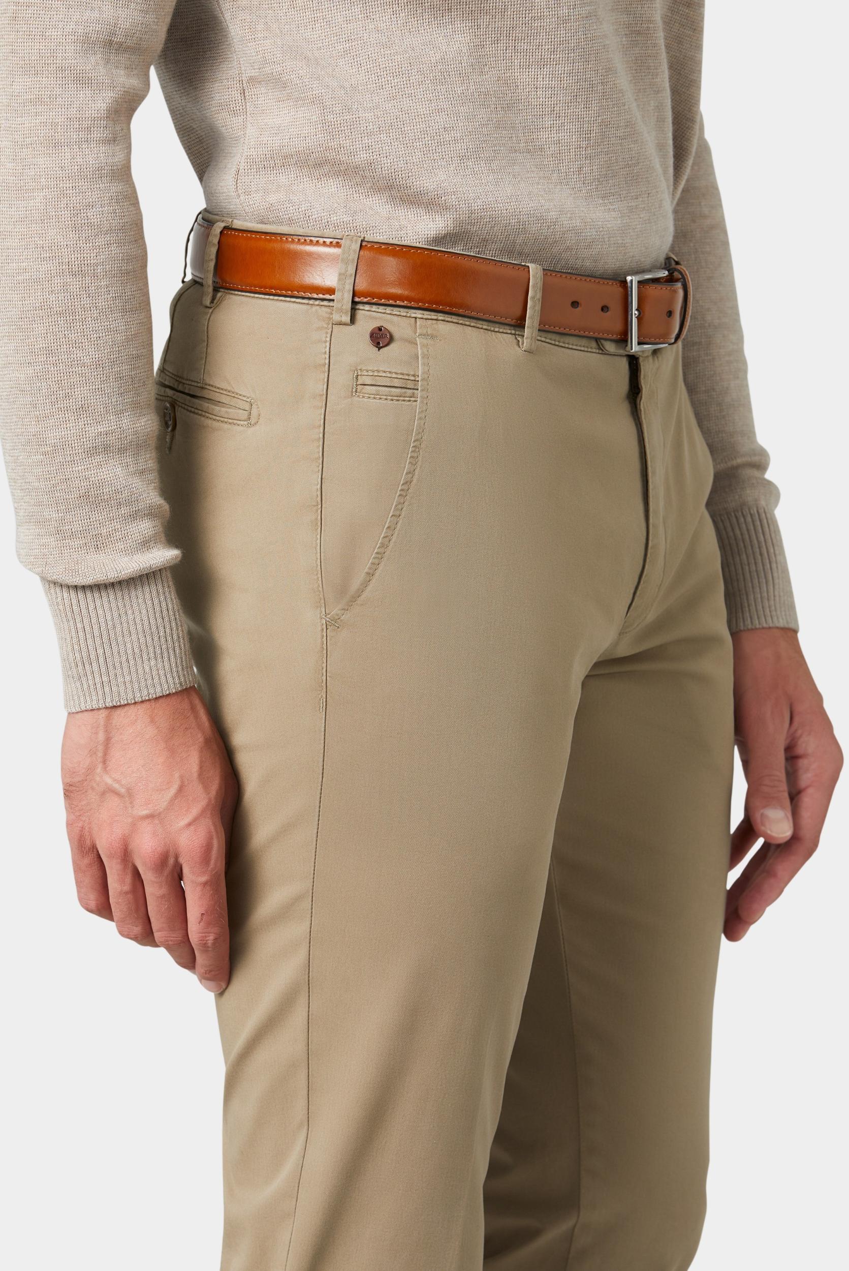 Meyer Katoenen Broek Bruin BONN Art.9-3004 1029300400/35