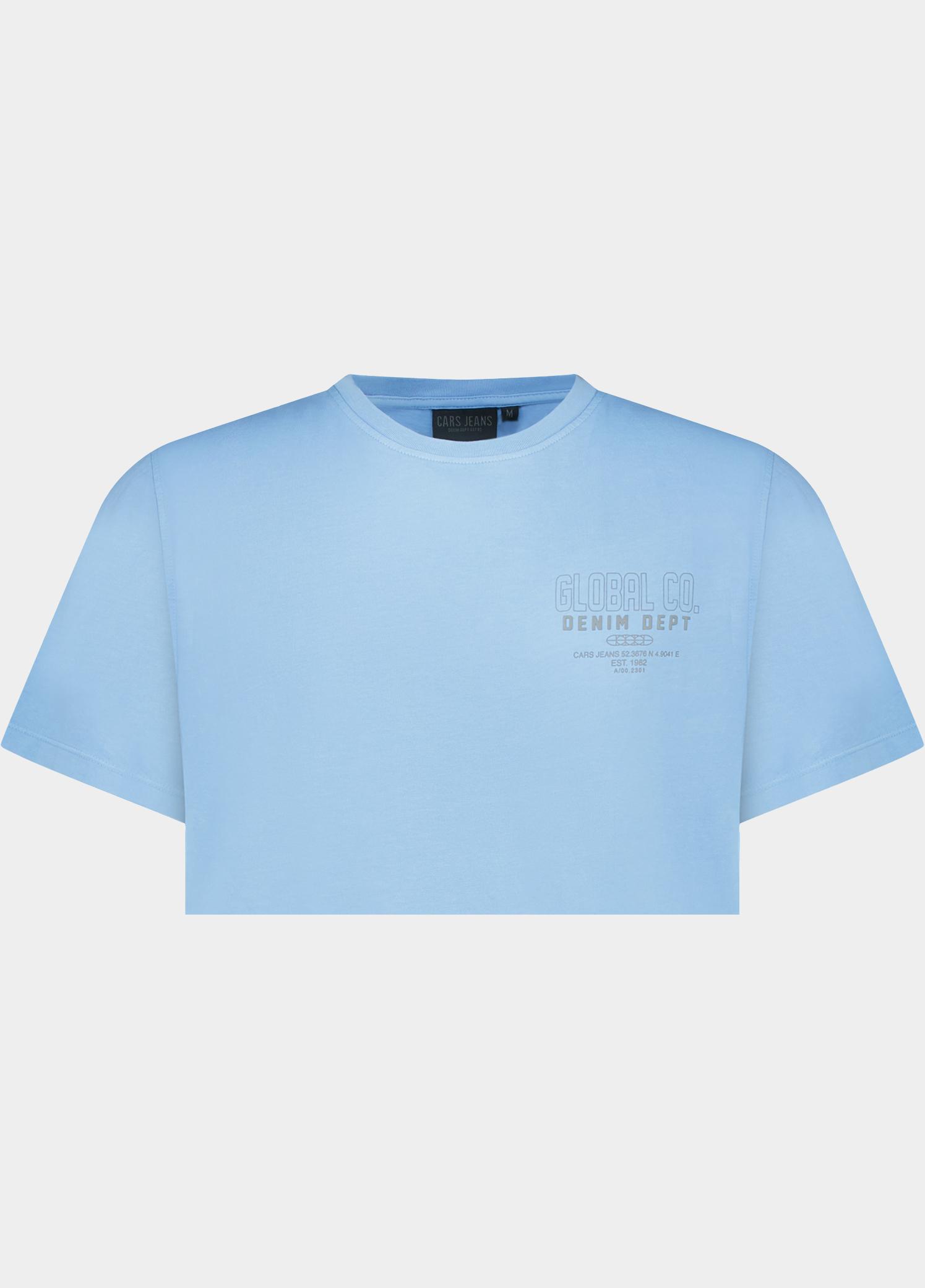 Cars Jeans T-shirt heren Blauw Klive 64284/71