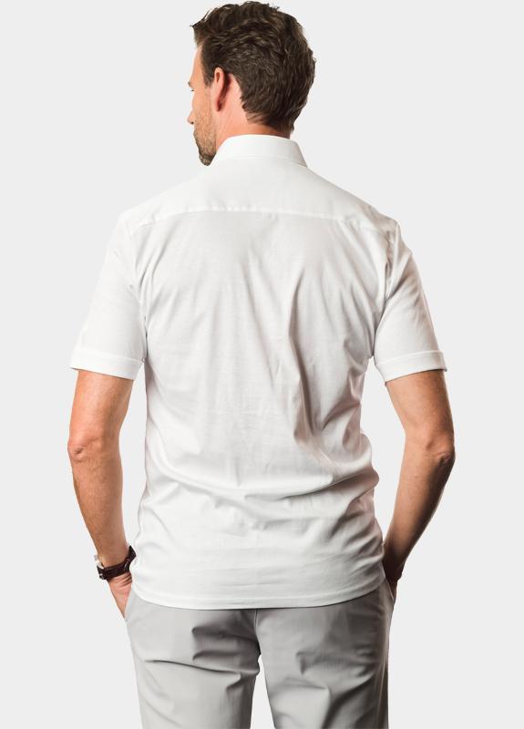 Ledub Business hemd korte mouw Wit MFN0 0328019/910-000-000