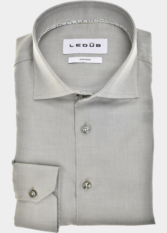 Ledub Business hemd lange mouw Groen  0143350/540-530-000