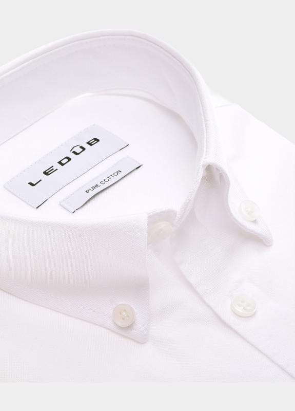 Ledub Business hemd lange mouw Wit  0143440/910-000-000