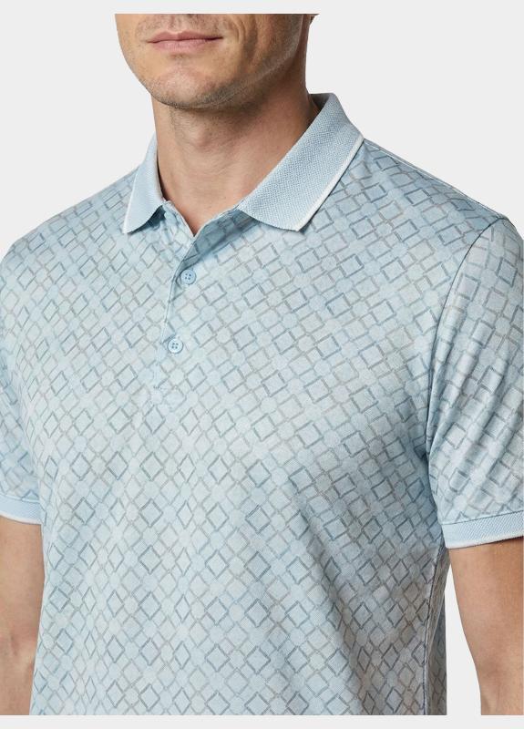Innocente Polo heren Blauw Ray 10-59/Light Blue