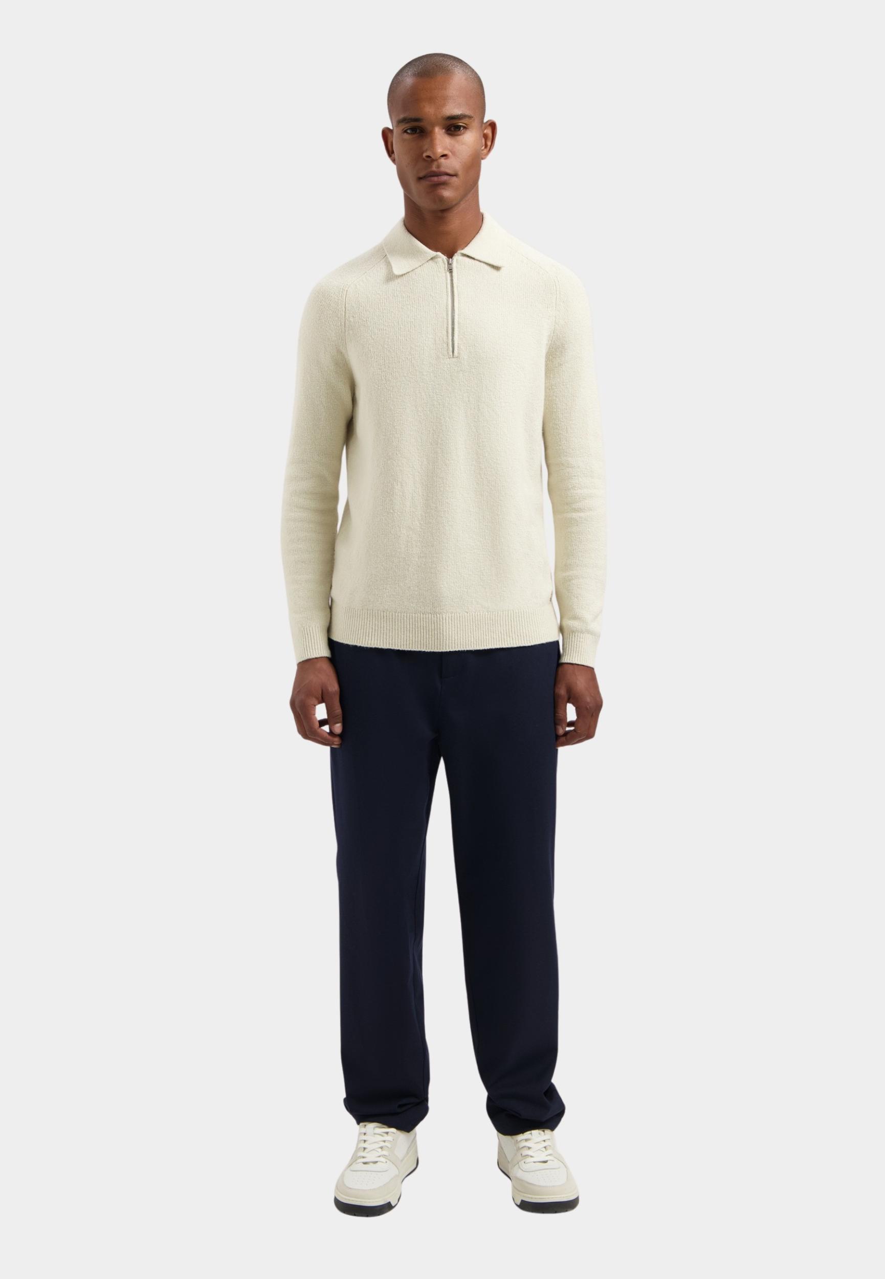 Dstrezzed Polo lange mouw Beige Yvain Polo 405936/107 Dstrezzed Polo lange mouw Beige Yvain Polo 405936/107