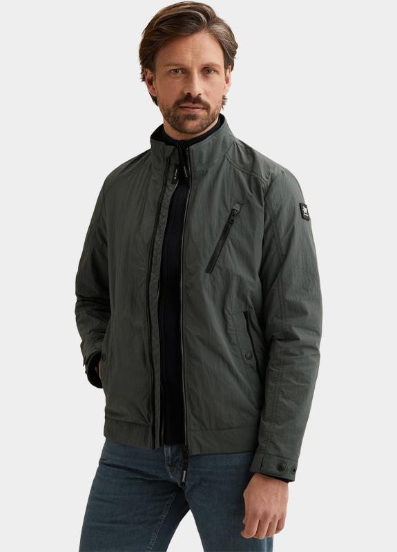 Vanguard Zomerjas heren Grijs Short jacket Shirt Biker Jack VJA2602173/6026