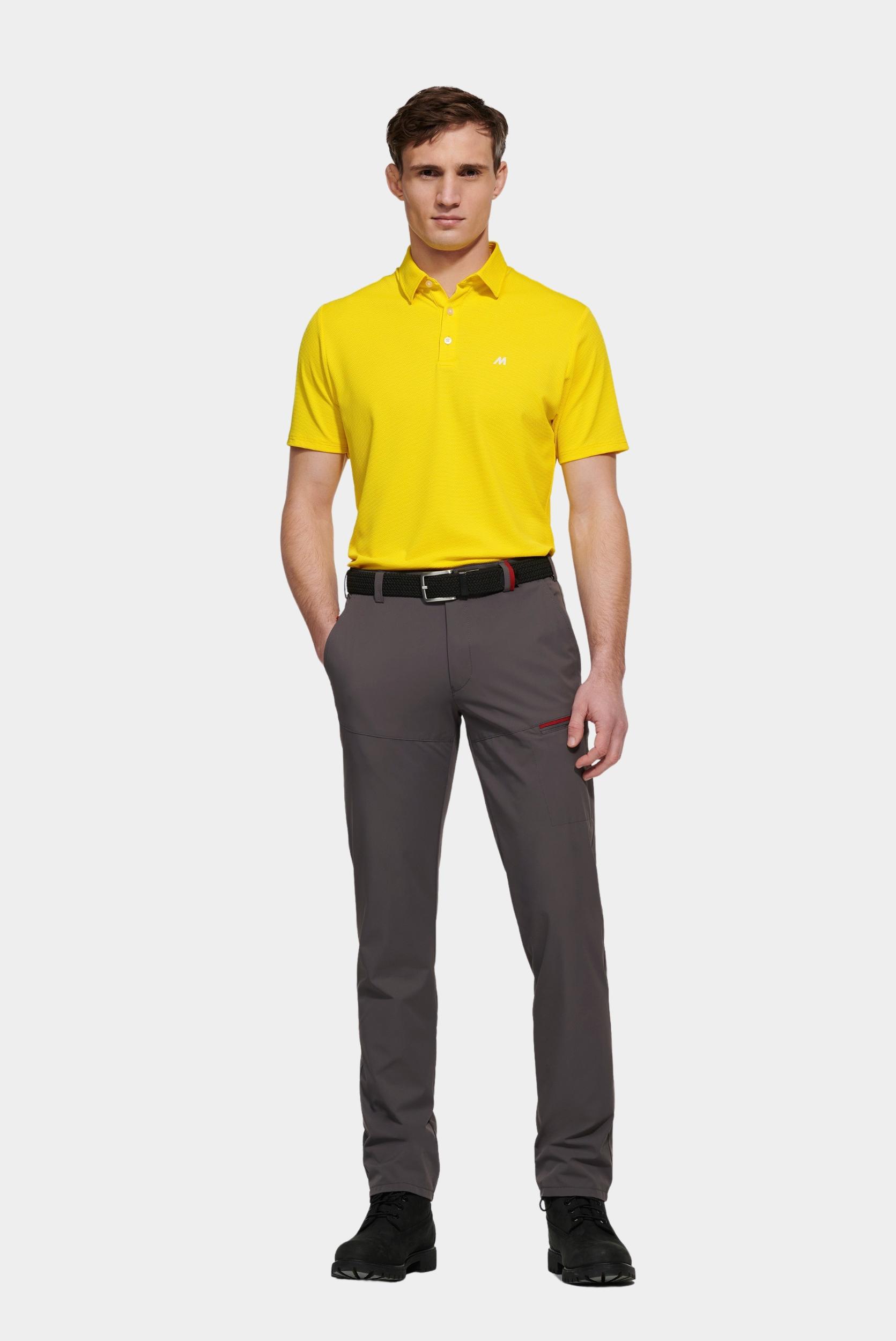 Meyer Polo korte mouw Geel RORY Art.9-9006 9519900600/42