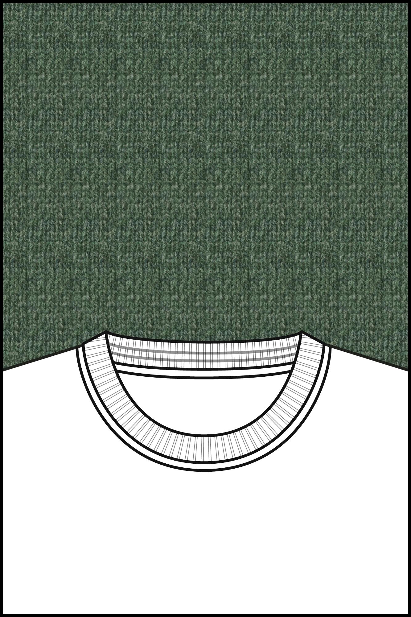 Baileys Pullover Groen Crew Neck Pullover 10gg singl 520092/735