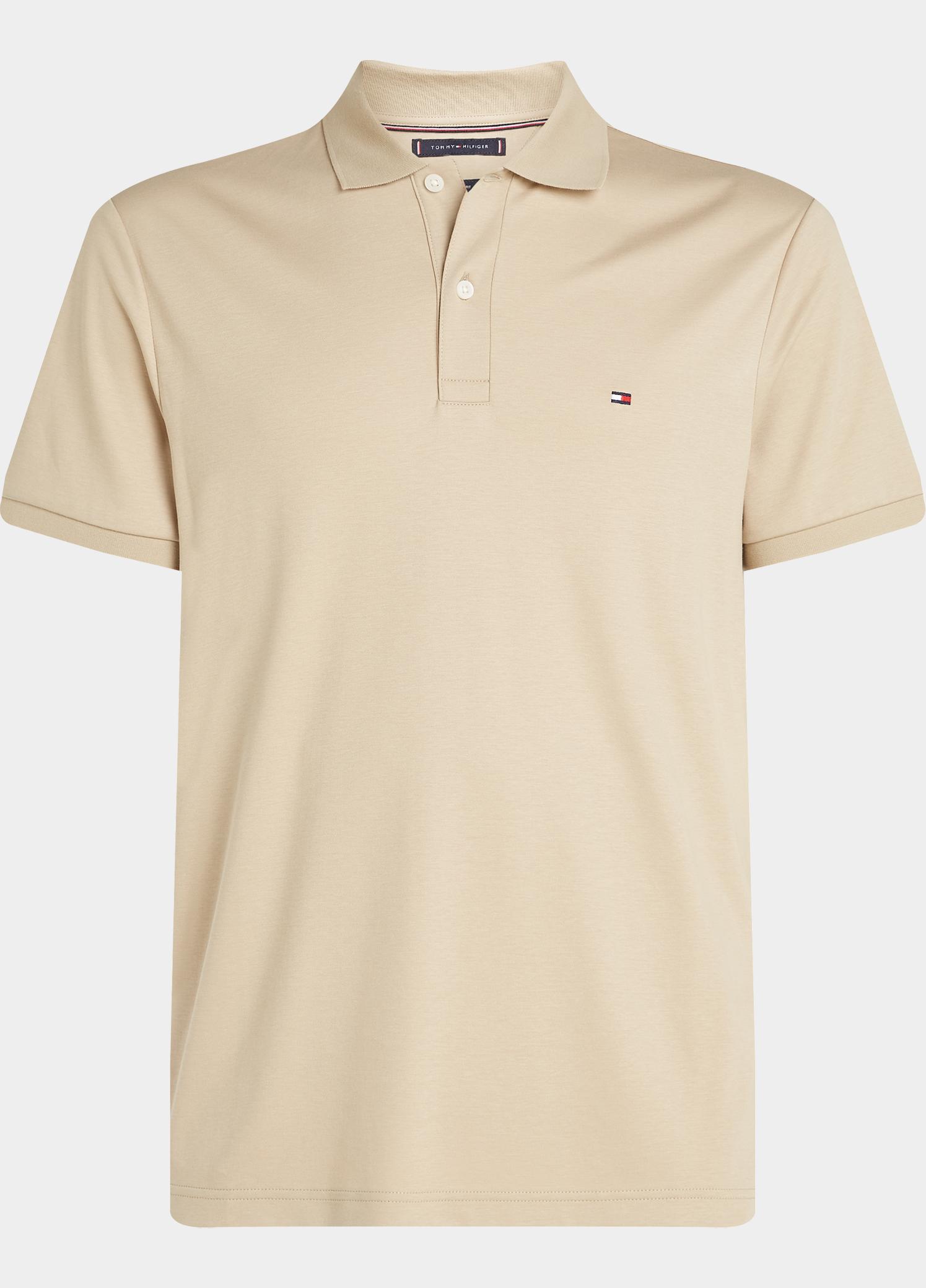 Tommy Hilfiger Polo heren Beige LIQUID COTTON REG SEASONAL PO MW0MW39994/RBT