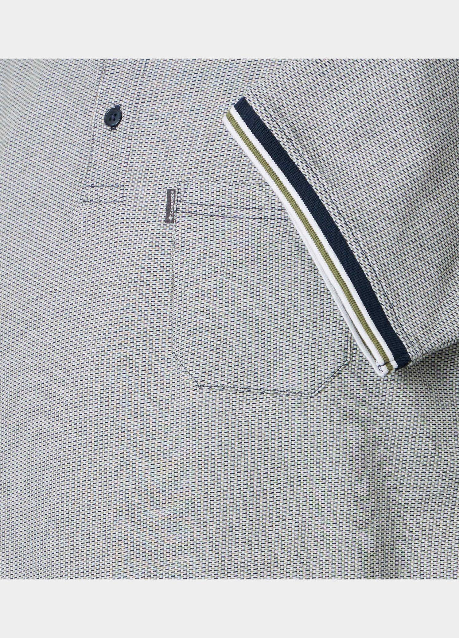 Casamoda Polo korte mouw Groen Polo 126320131/303