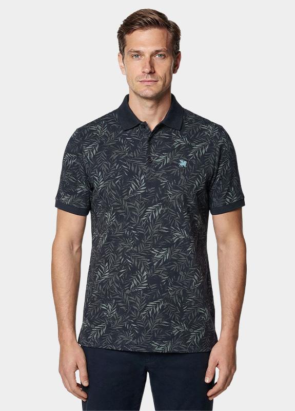 Vanguard Polo korte mouw Blauw Short sleeve polo stretch piq VPSS2602812/5073