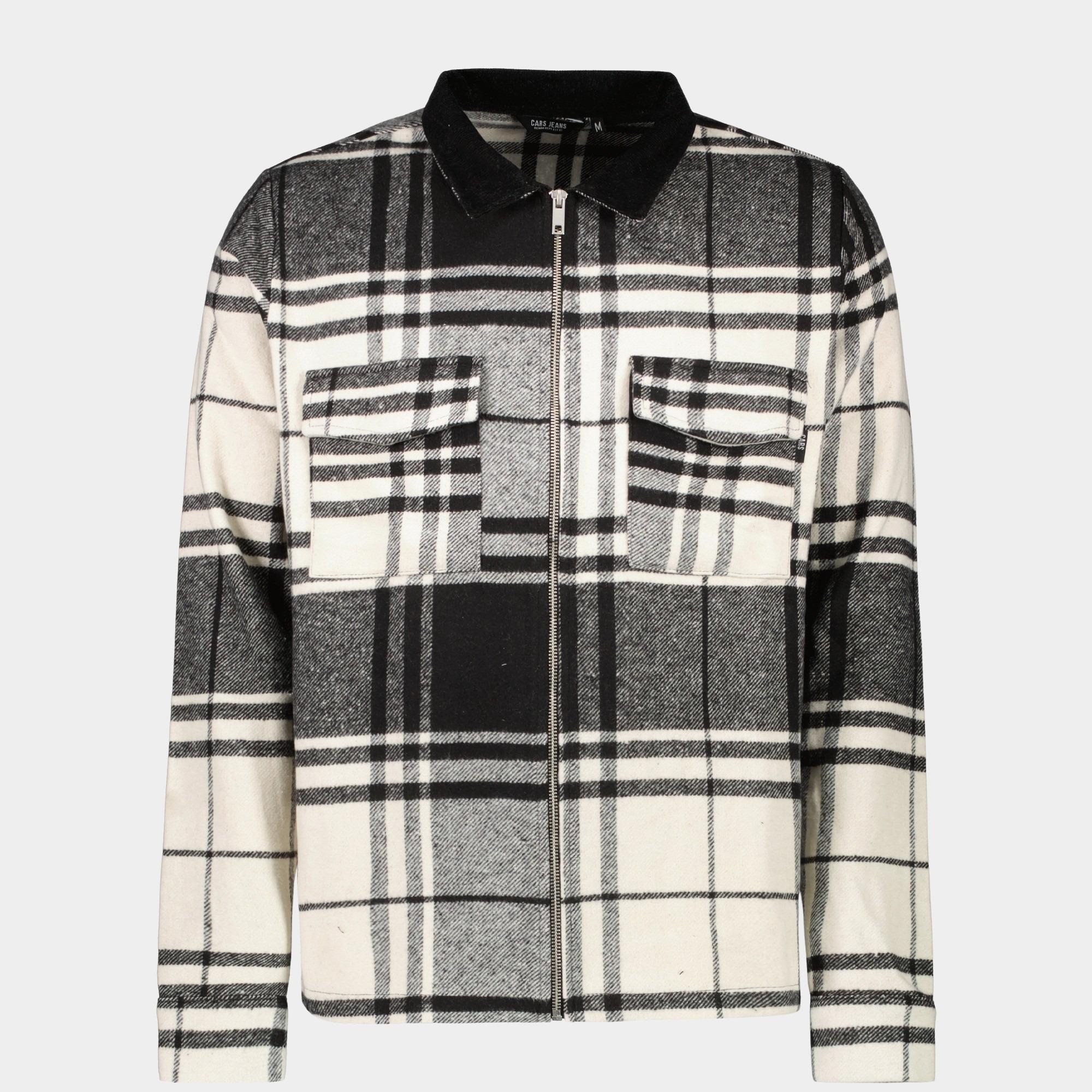 Cars Jeans Overshirt Zwart Frasco 67556/01 Cars Jeans Overshirt Zwart Frasco 67556/01