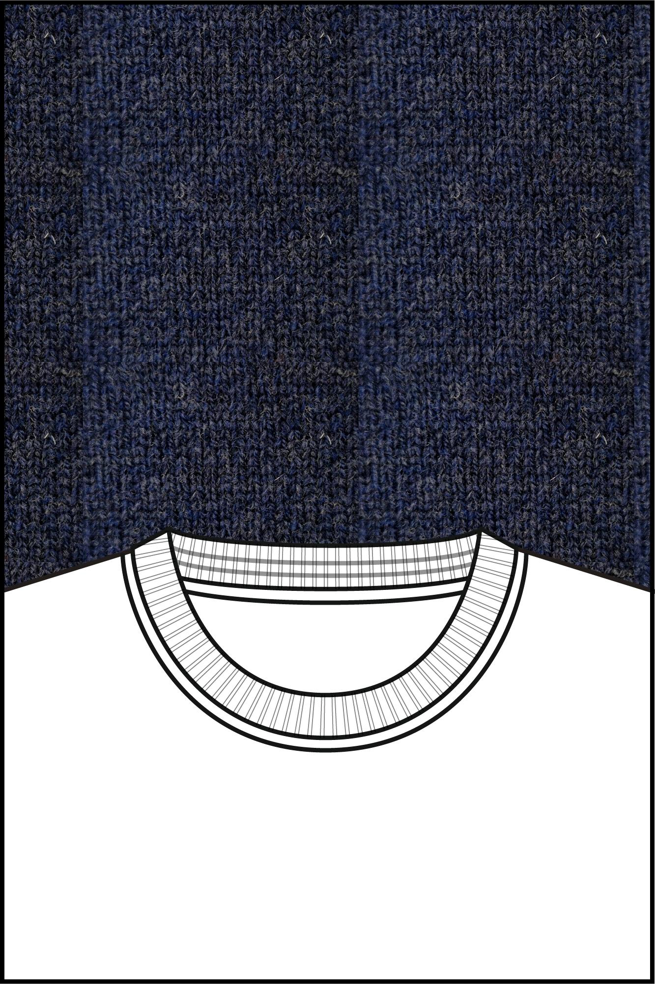 Baileys Pullover Blauw Crew Neck Pullover 10gg singl 520092/695