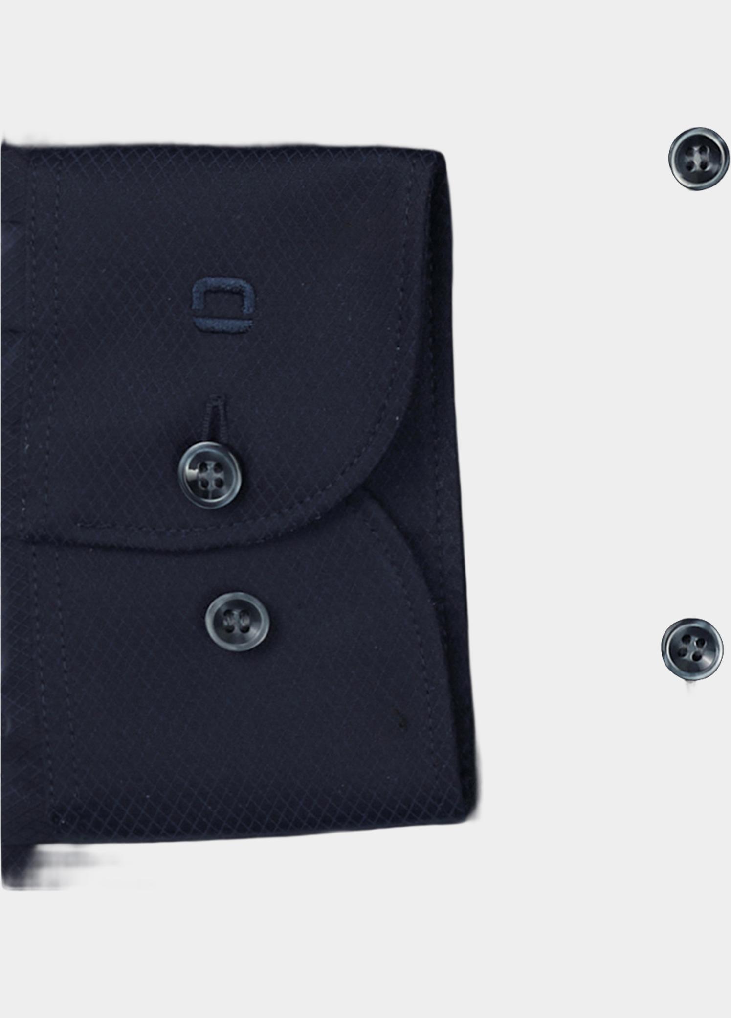 Olymp Overhemd extra lange mouw Blauw Level 5 b.f. D.2204 202629/18