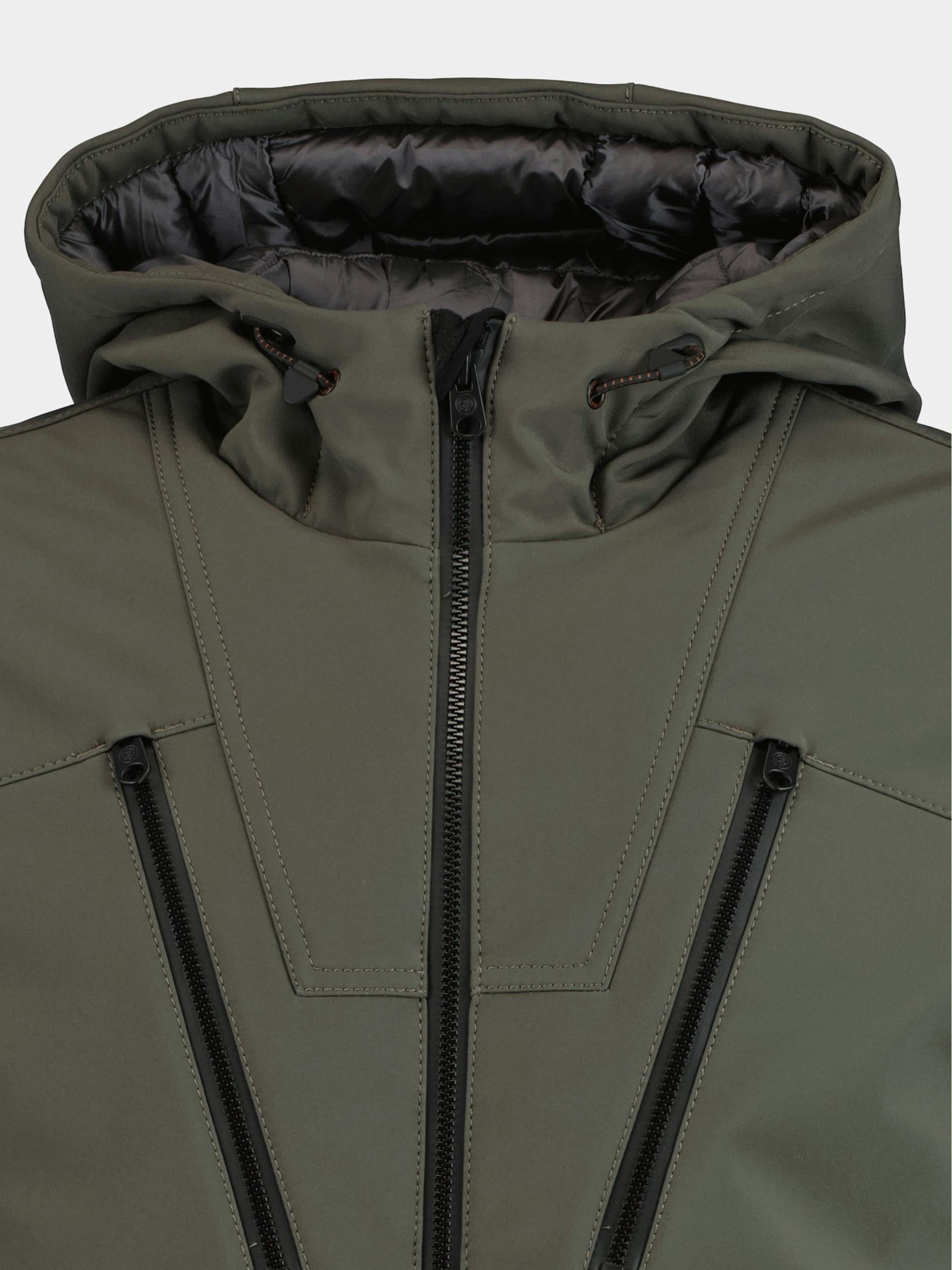 Cast Iron Winterjack Groen Short jacket Softshell Zeroyo CJA2208141/8039