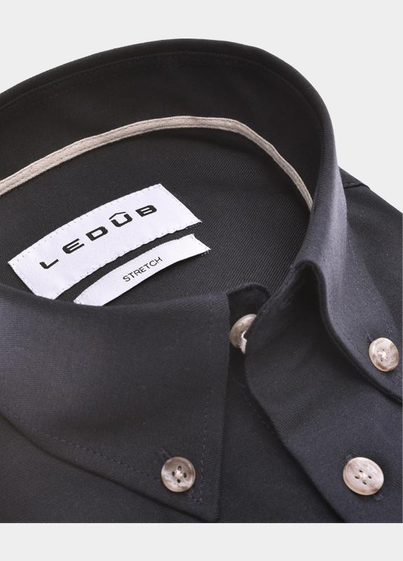 Ledub Business hemd lange mouw Blauw  0143275/190-620-000