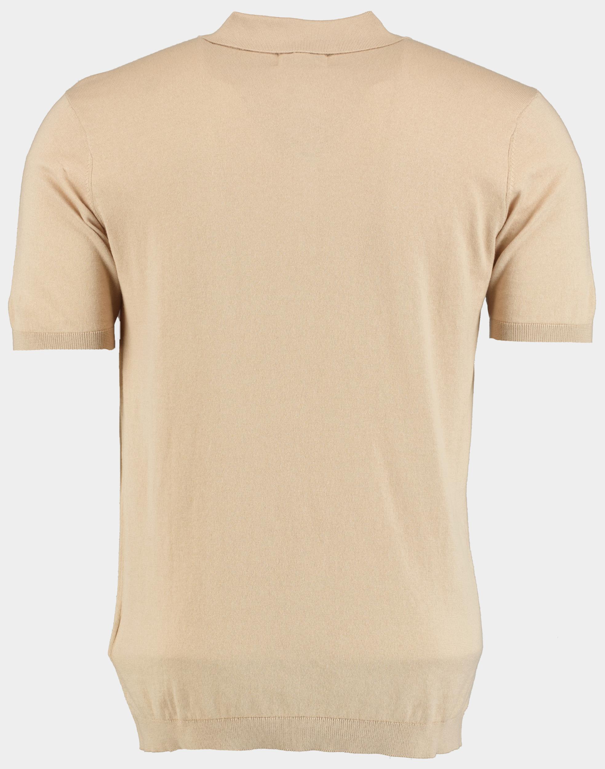 Bos Polo korte mouw Beige Polo 2086125/612 Beige