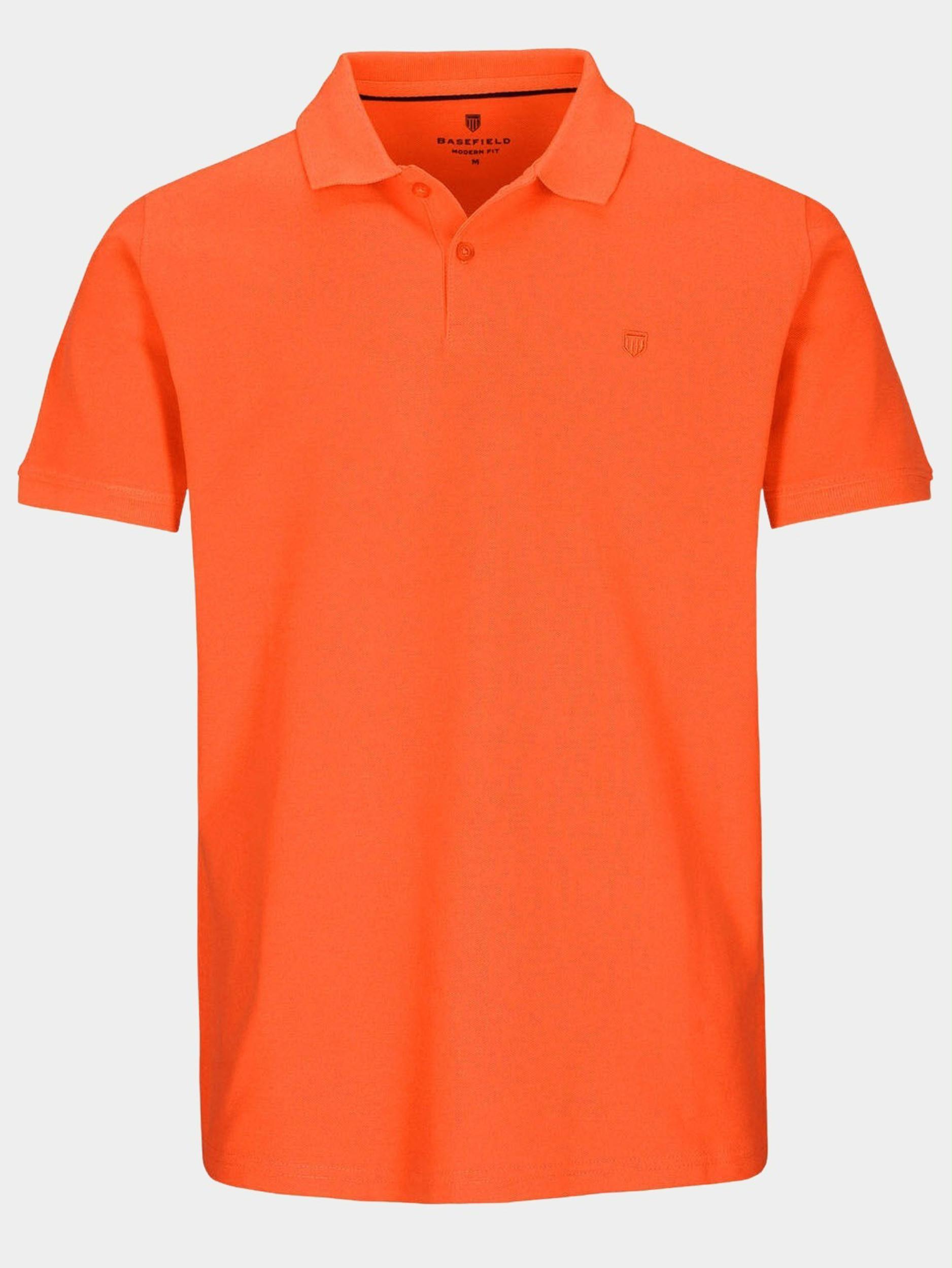 Basefield Polo korte mouw Oranje  219016877/406