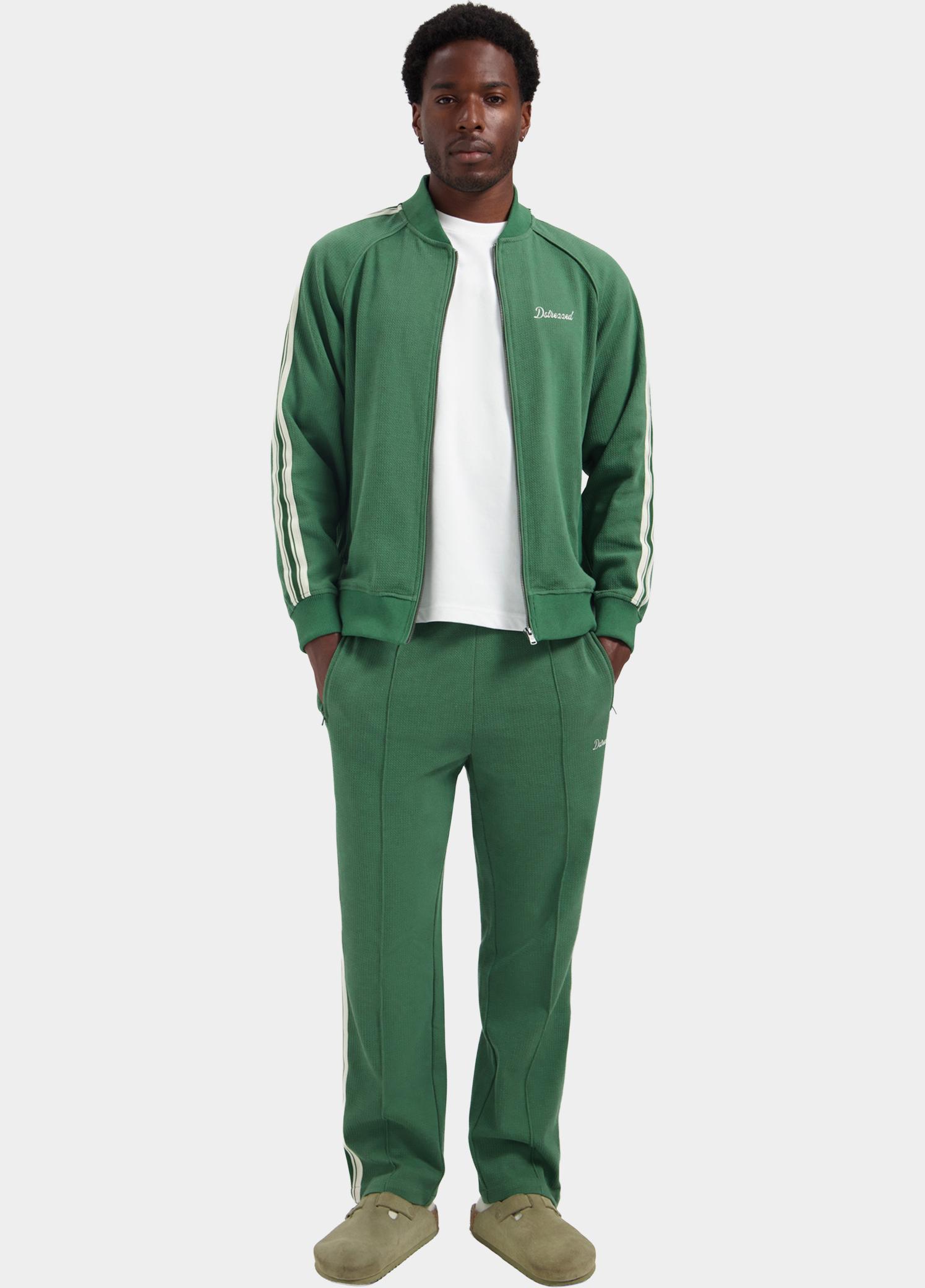 Dstrezzed sweatvest heren Groen Kjel 211866/568
