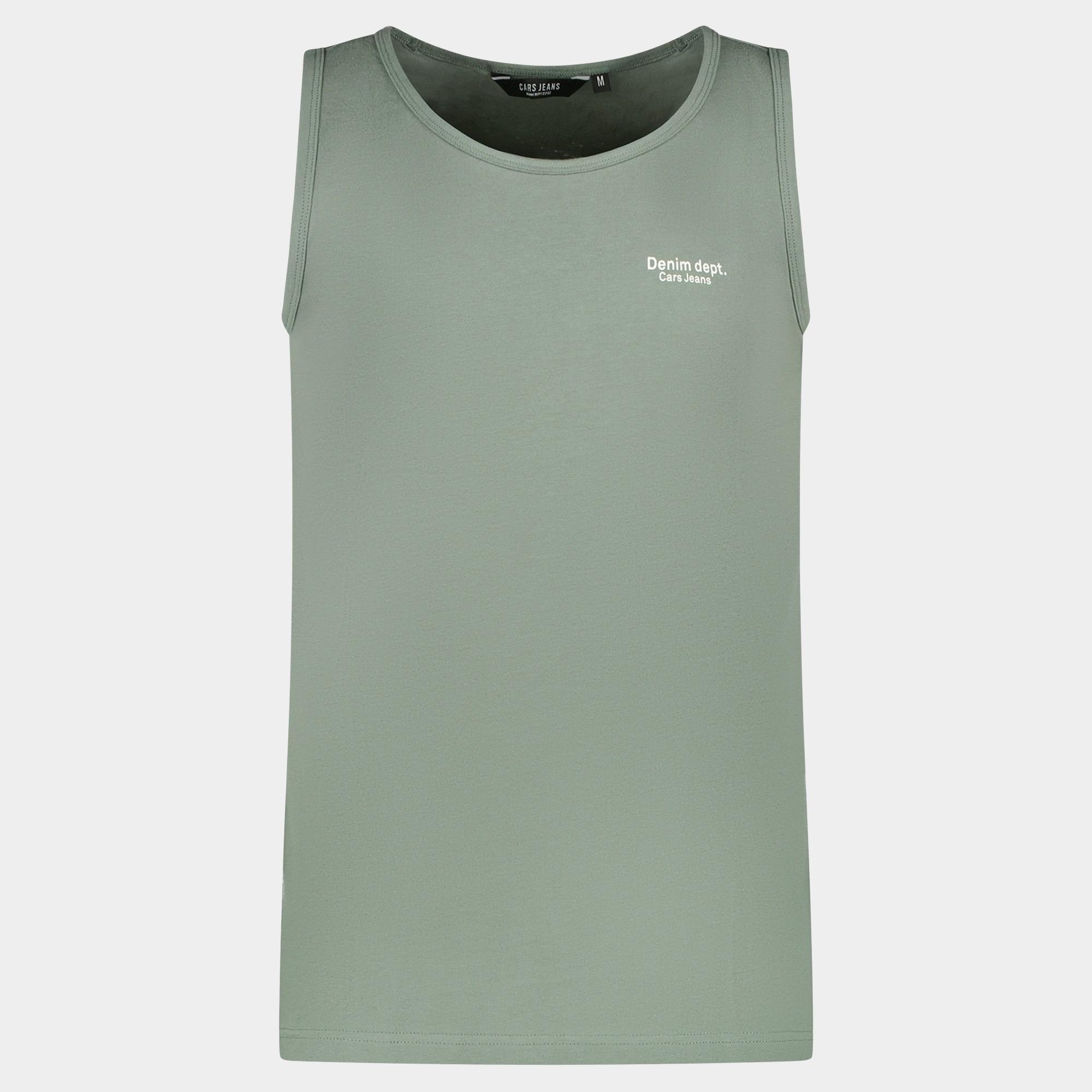 Cars Jeans Singlet Groen SURRENTO 64279/18