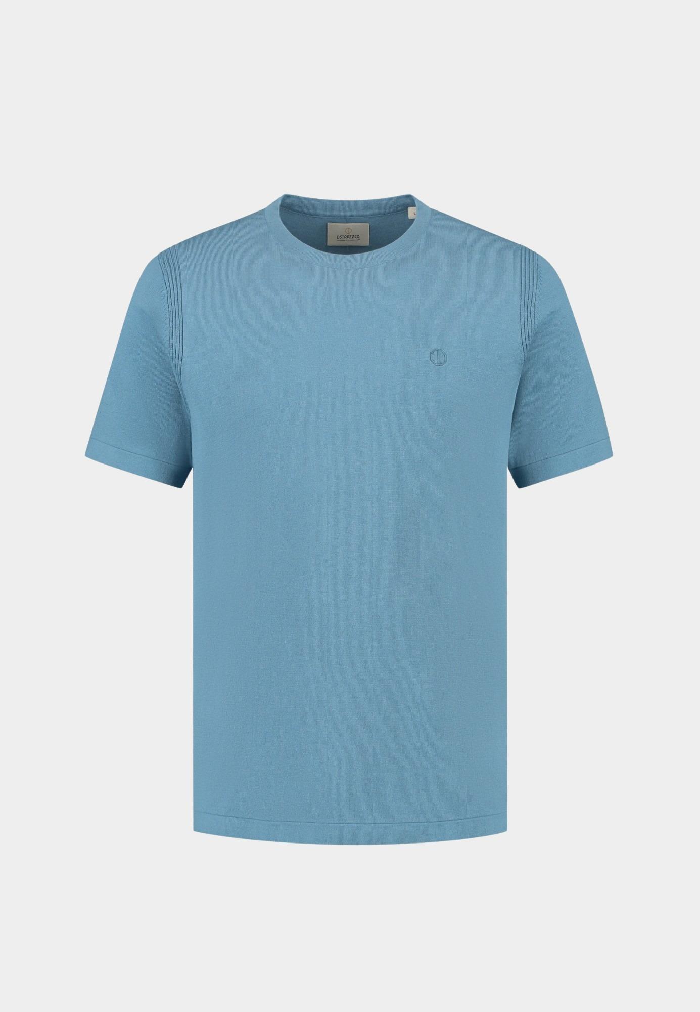Dstrezzed T-shirt korte mouw Blauw DS_Zeke Tee 420024-SS25/699