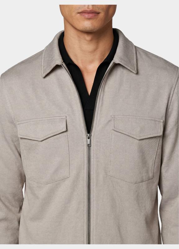 Born With Appetite Overshirt Beige Boed Shirtjacket BWA26114BO50/2500