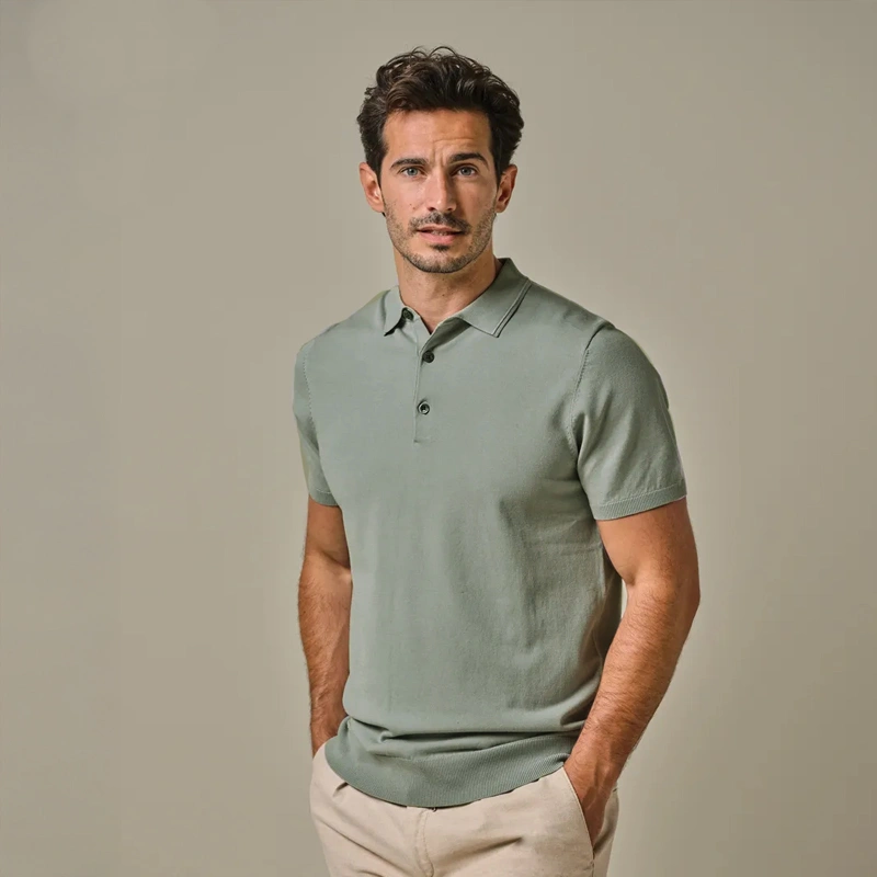 Groene polo heren Groene polo heren
