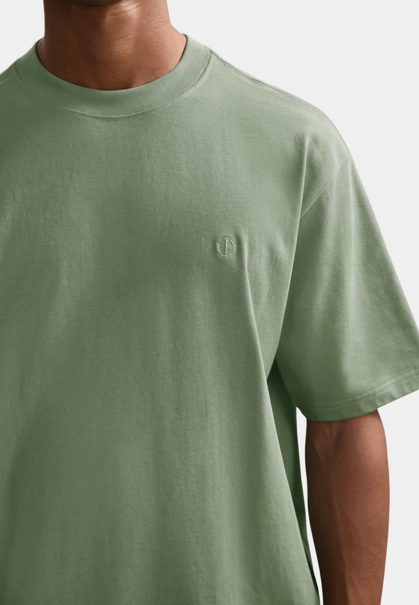 Dstrezzed T-shirt korte mouw Groen Collin SS Tee 203012-AW25/544