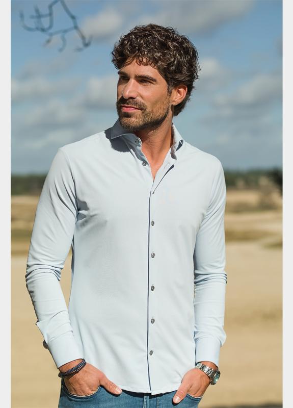 Ledub Business hemd lange mouw Blauw  0143470/120-000-000