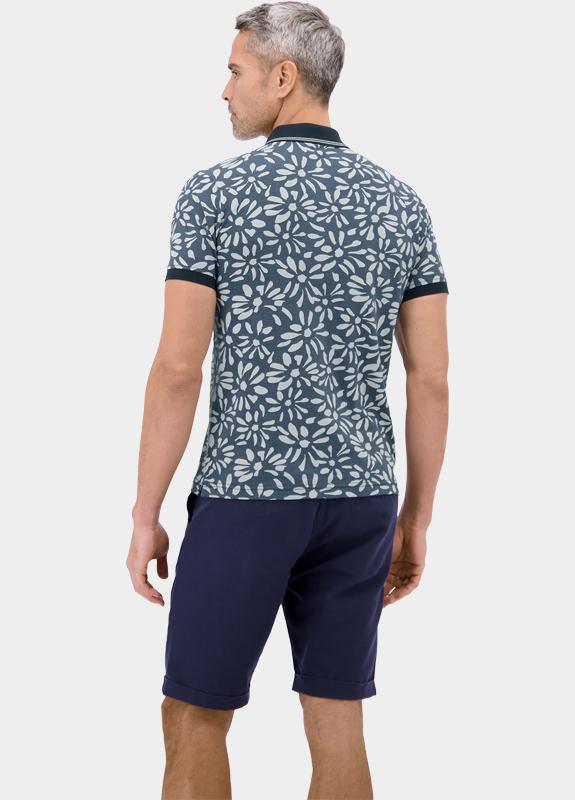 Lerros Polo korte mouw Blauw  2643240/485